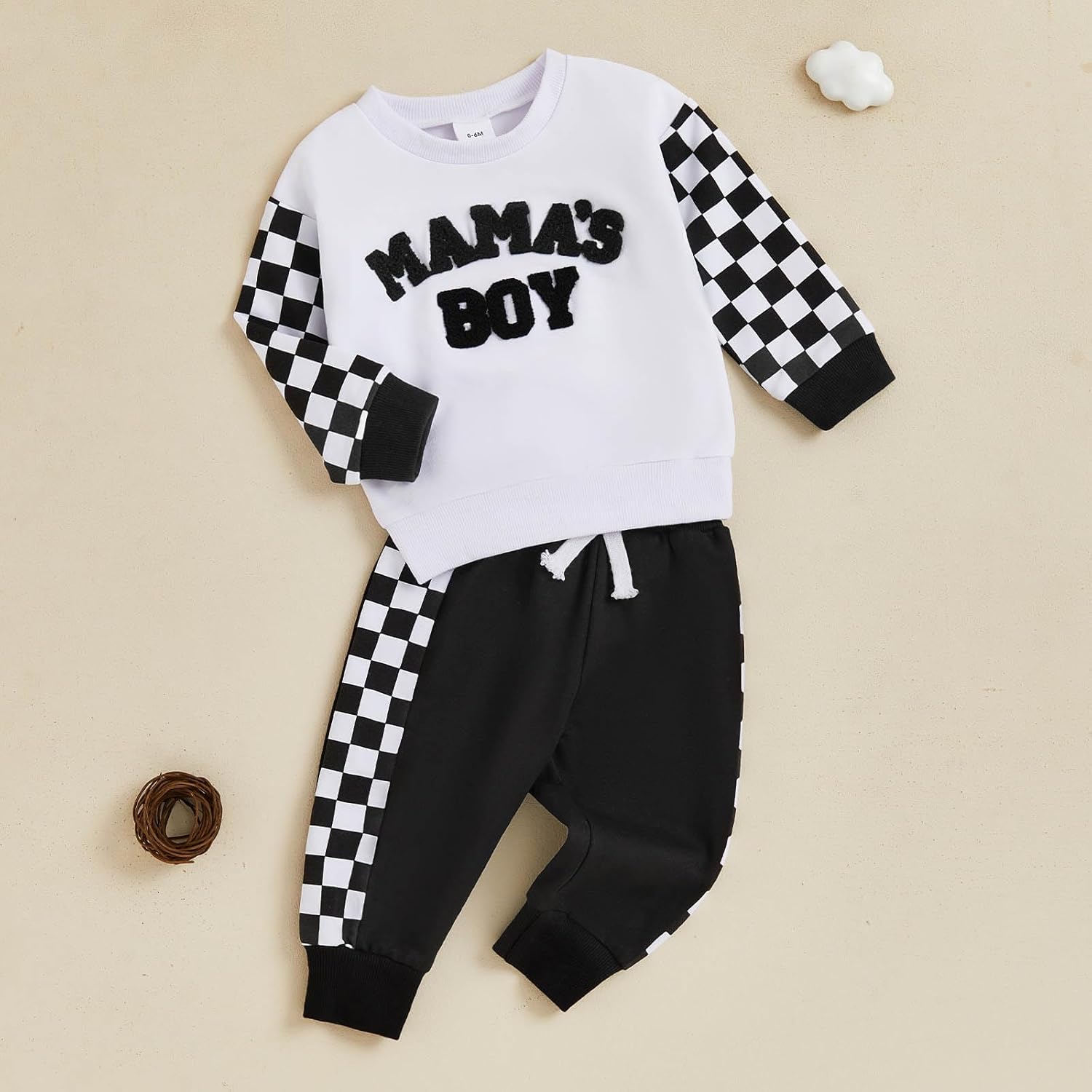 2-Piece Toddler Boys Fall Outfits Set