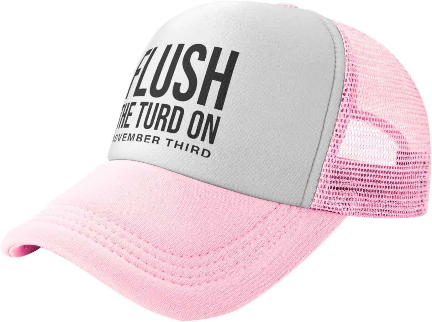 Funny Baseball Cap Adjustable for Men Women Pink