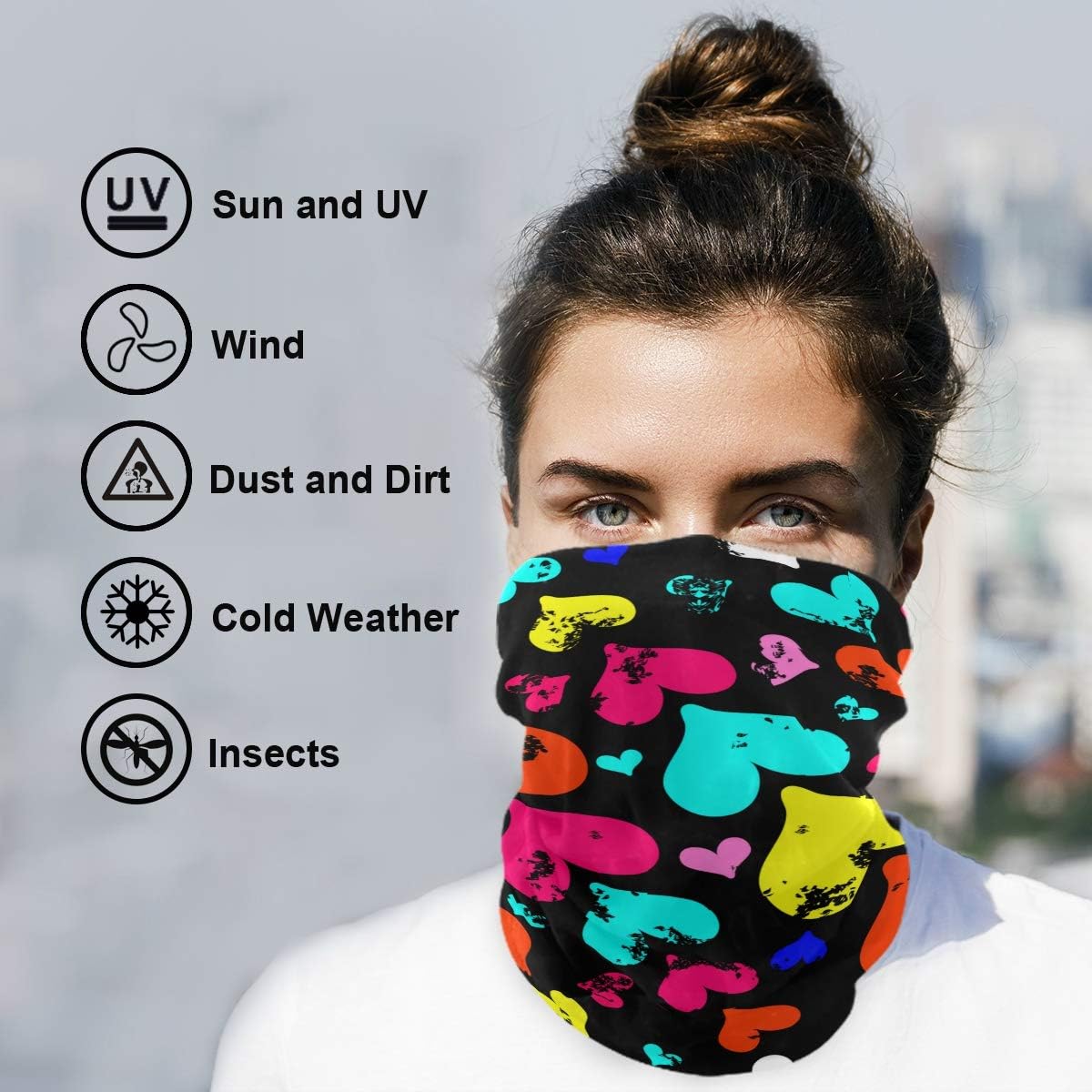 My Little Nest Heart Design Face Mask
