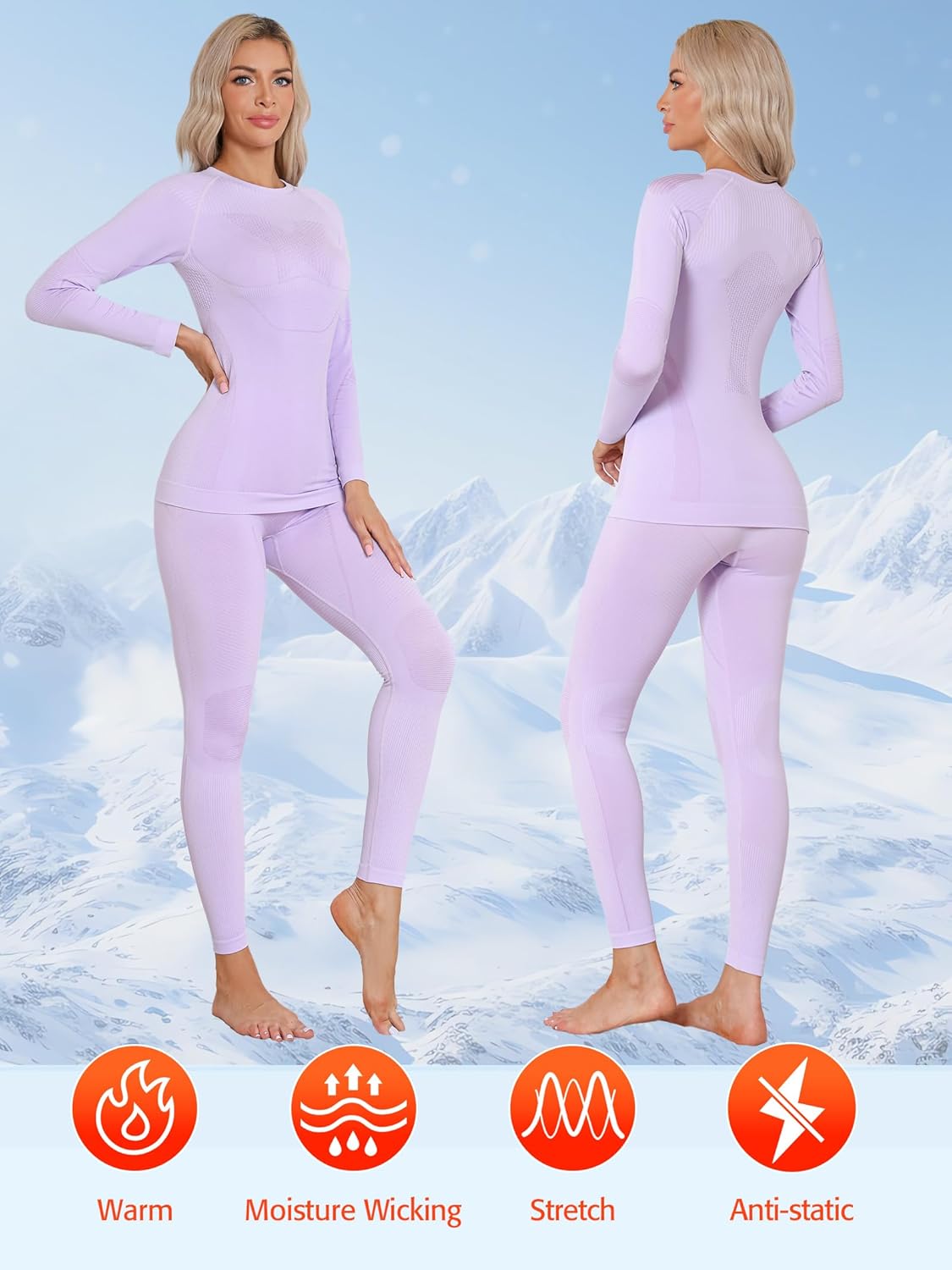 ATTRACO Thermal Set for Women