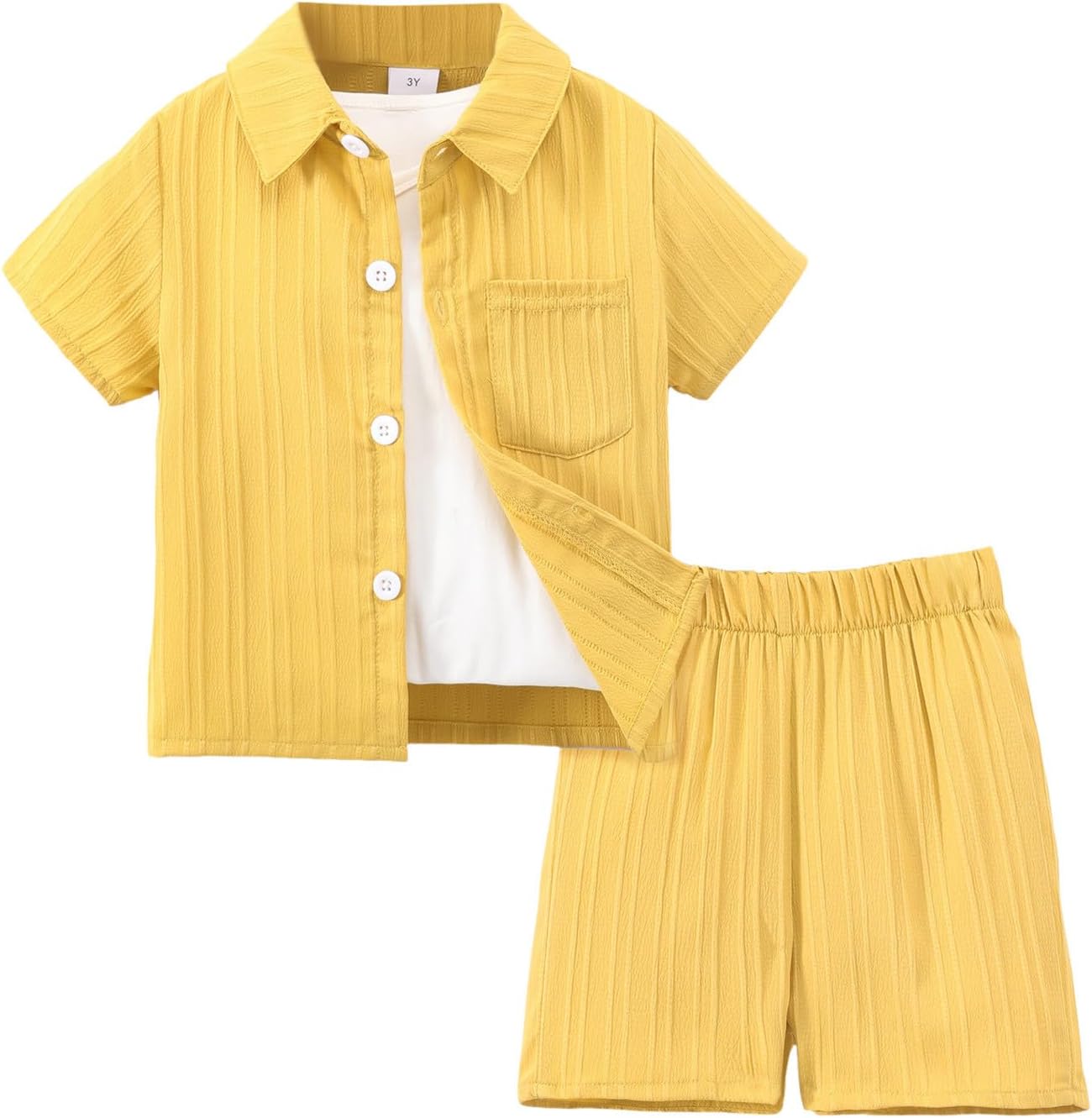 Sterling Baby Boy Clothing Set Soft Cotton Linen T-Shirts Shorts