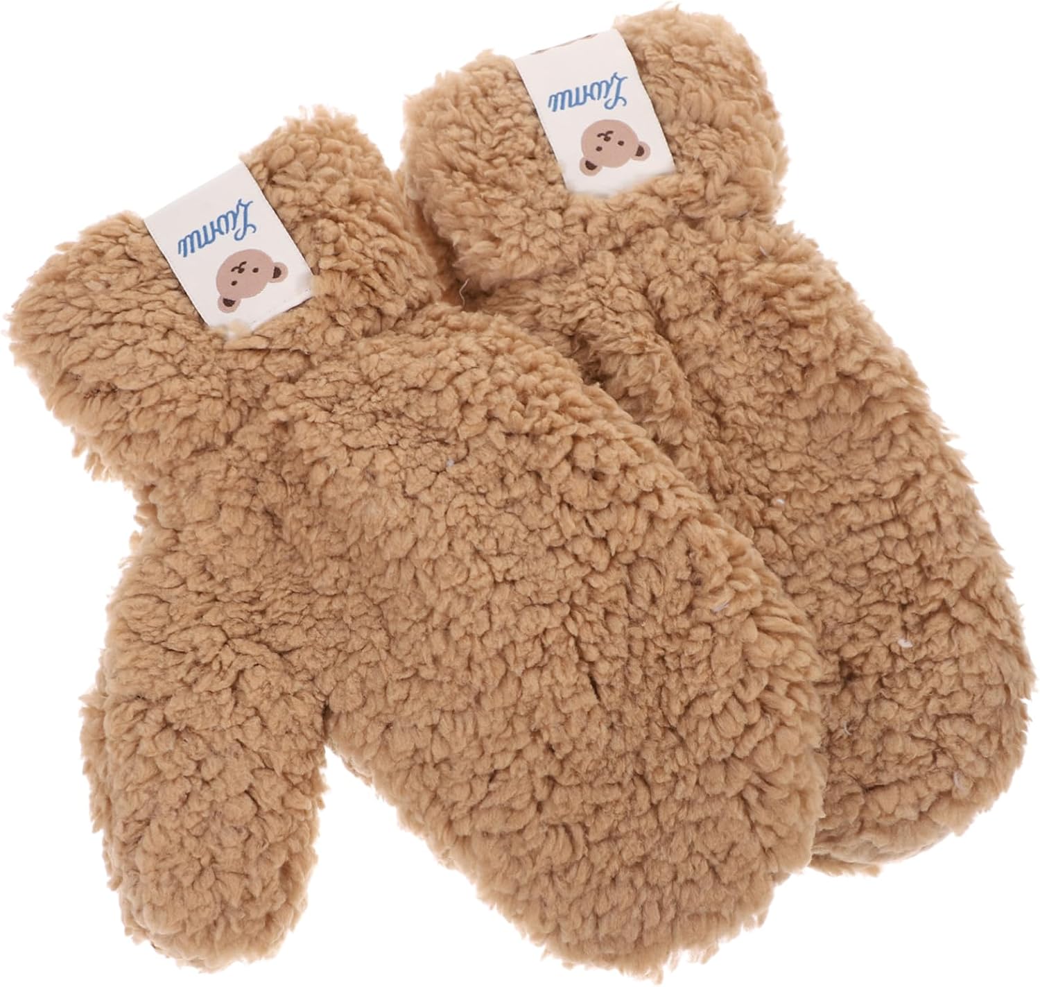 Cartoon Long-Haul Knitted gloves for girls