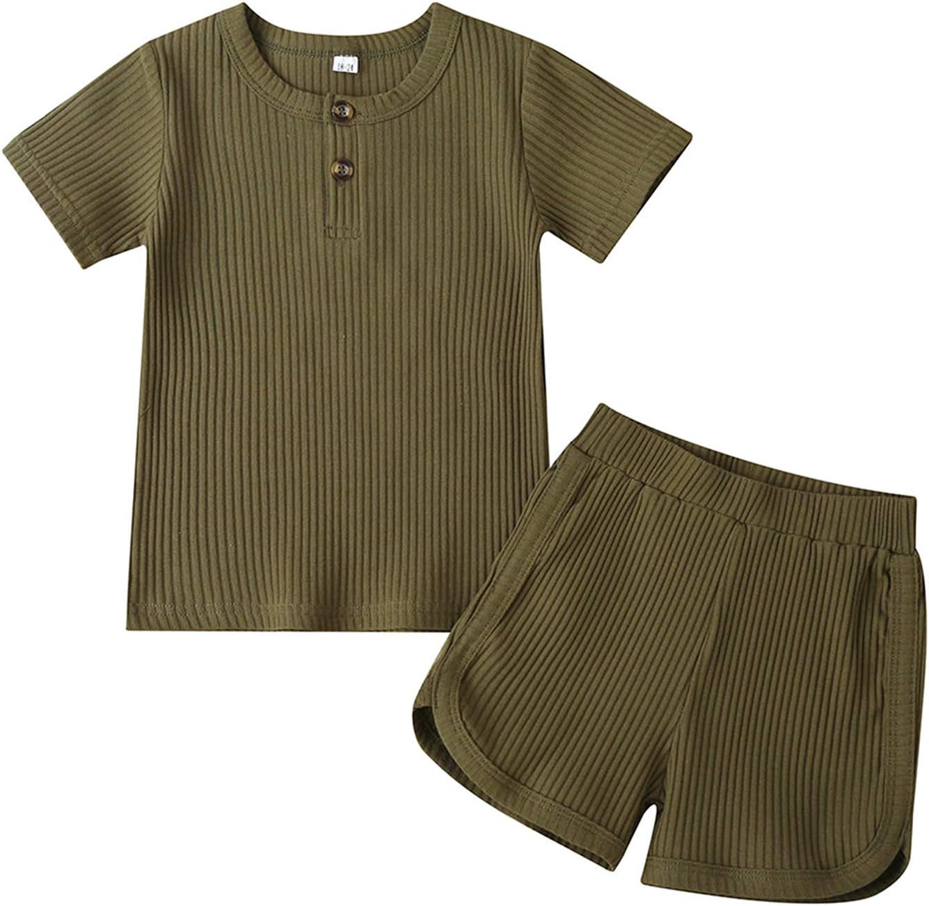 Arvbitana Boys Girls Summer Outfit Set