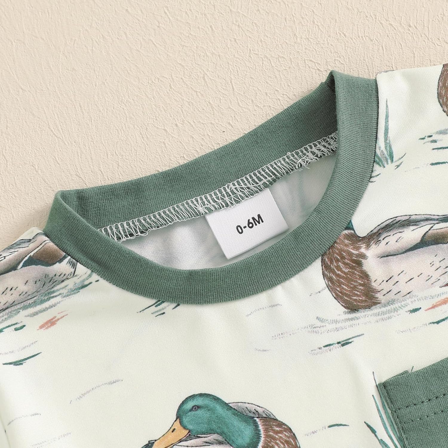 Adorable Baby Boy Summer Outfit Checkered Plaid Two in 1