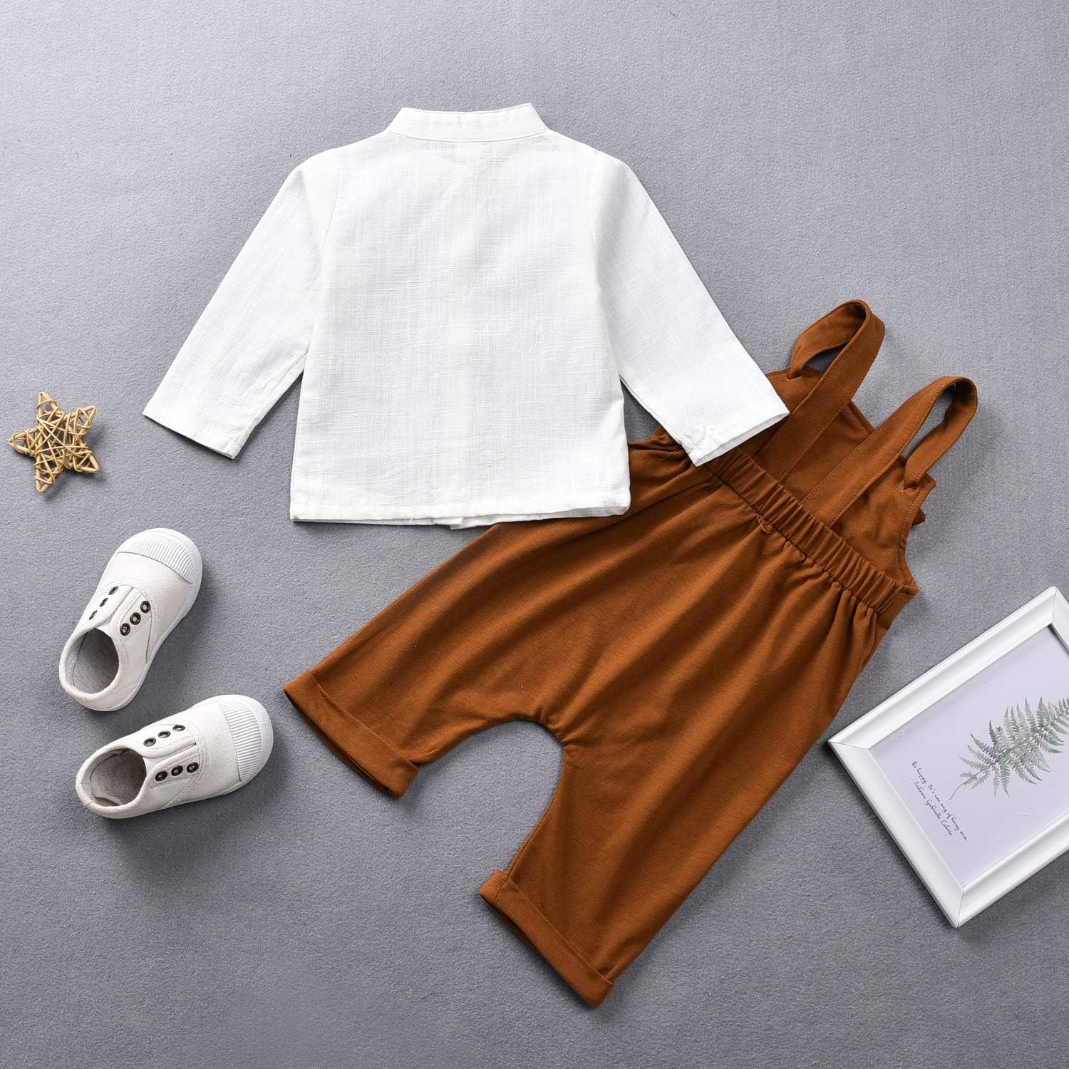 Unutiylo Gentleman Outfits for Toddlers