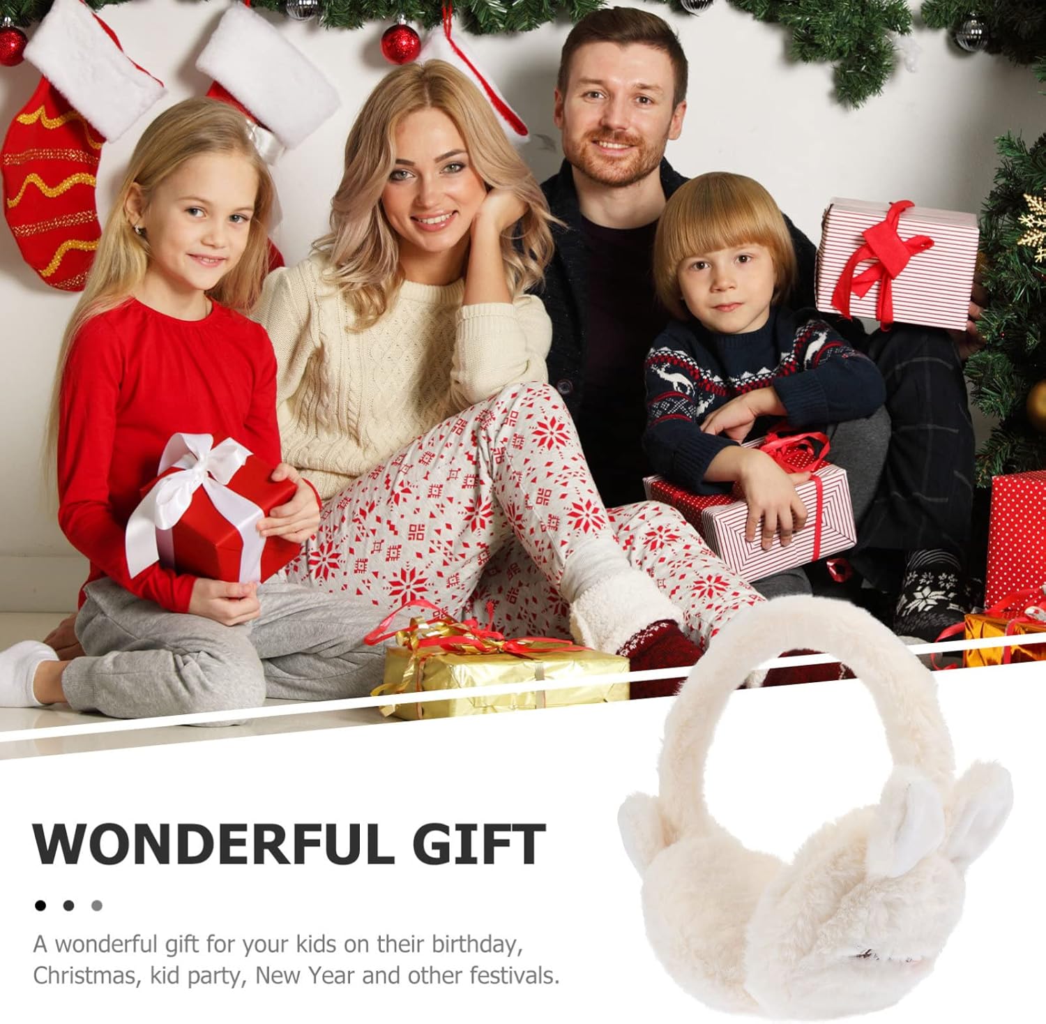 Crazywild Creative Plush Winter Earmuffs
