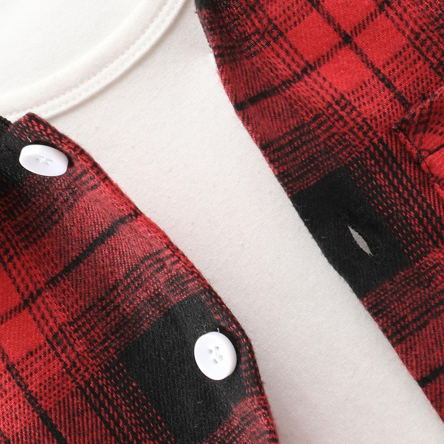 Generic Korean Plaid 2025 Plaid Outfit Set 2Pc