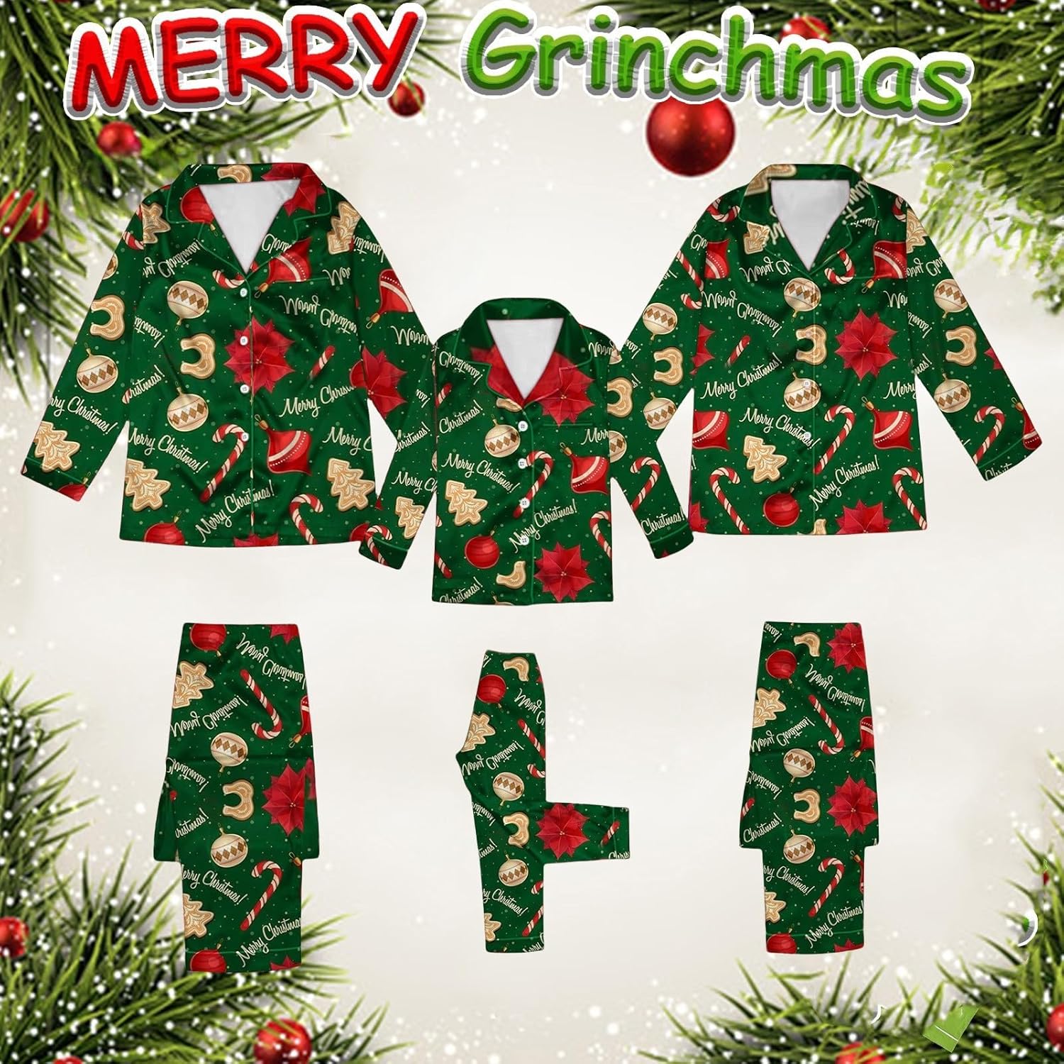 Lovely Christmas Pajamas Set for Family