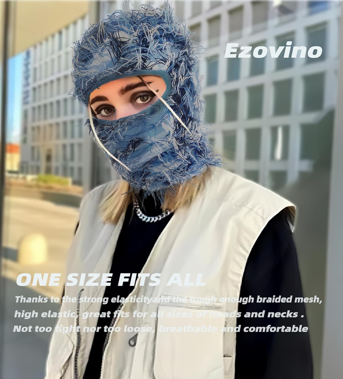 Stylish Durable Balaclava Ski Mask for MenWomen Full Face Face Protection