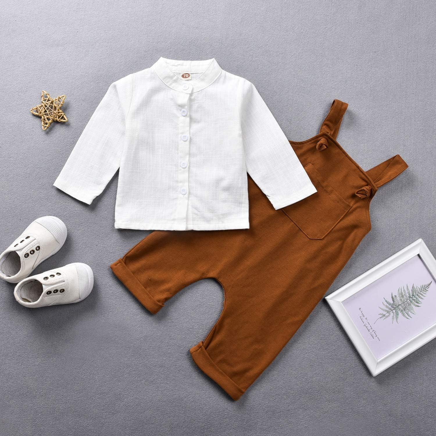 Unutiylo Gentleman Outfits for Toddlers
