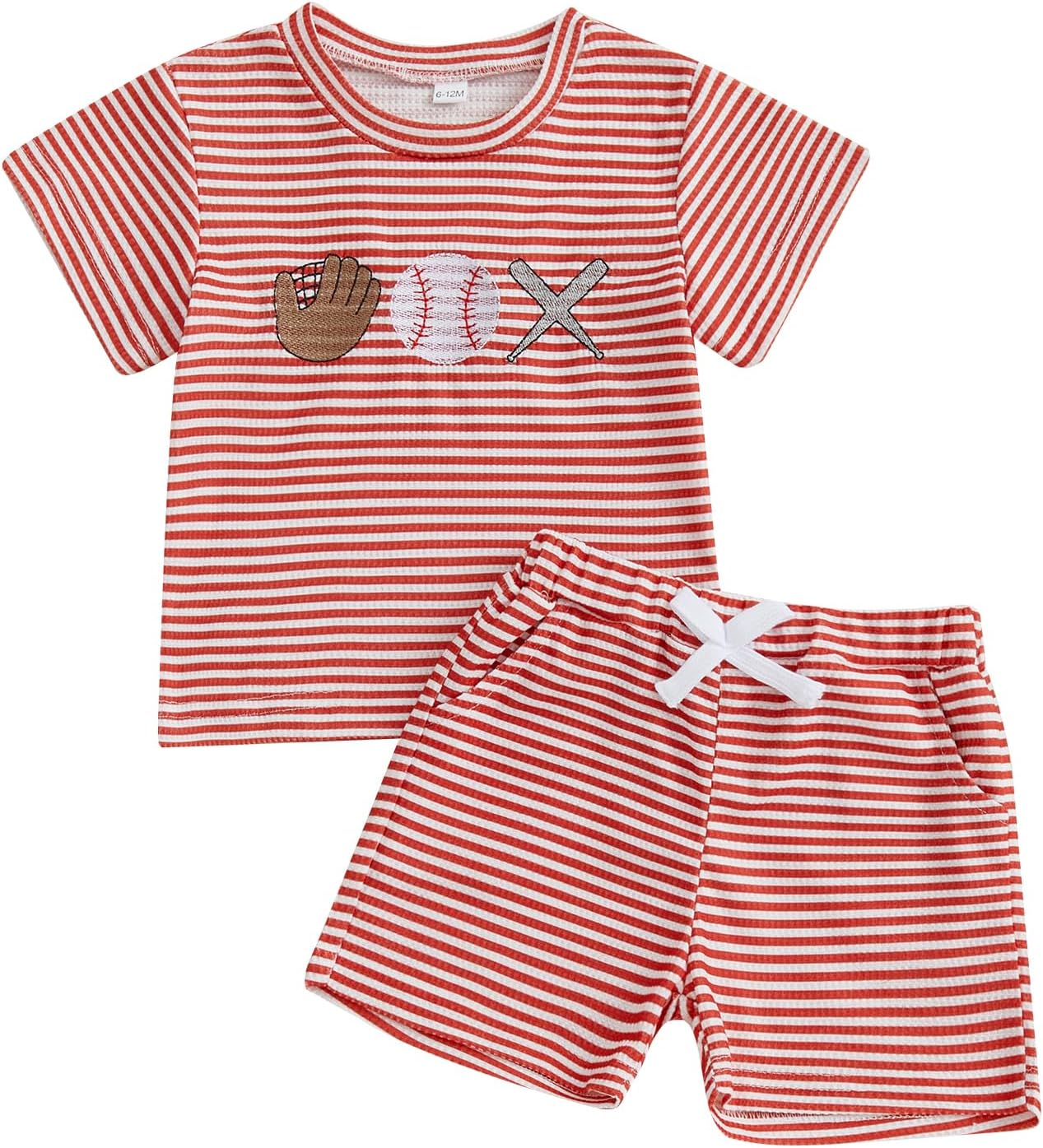 DSOKUHIB Toddler Baseball Outfit for Boys and Girls