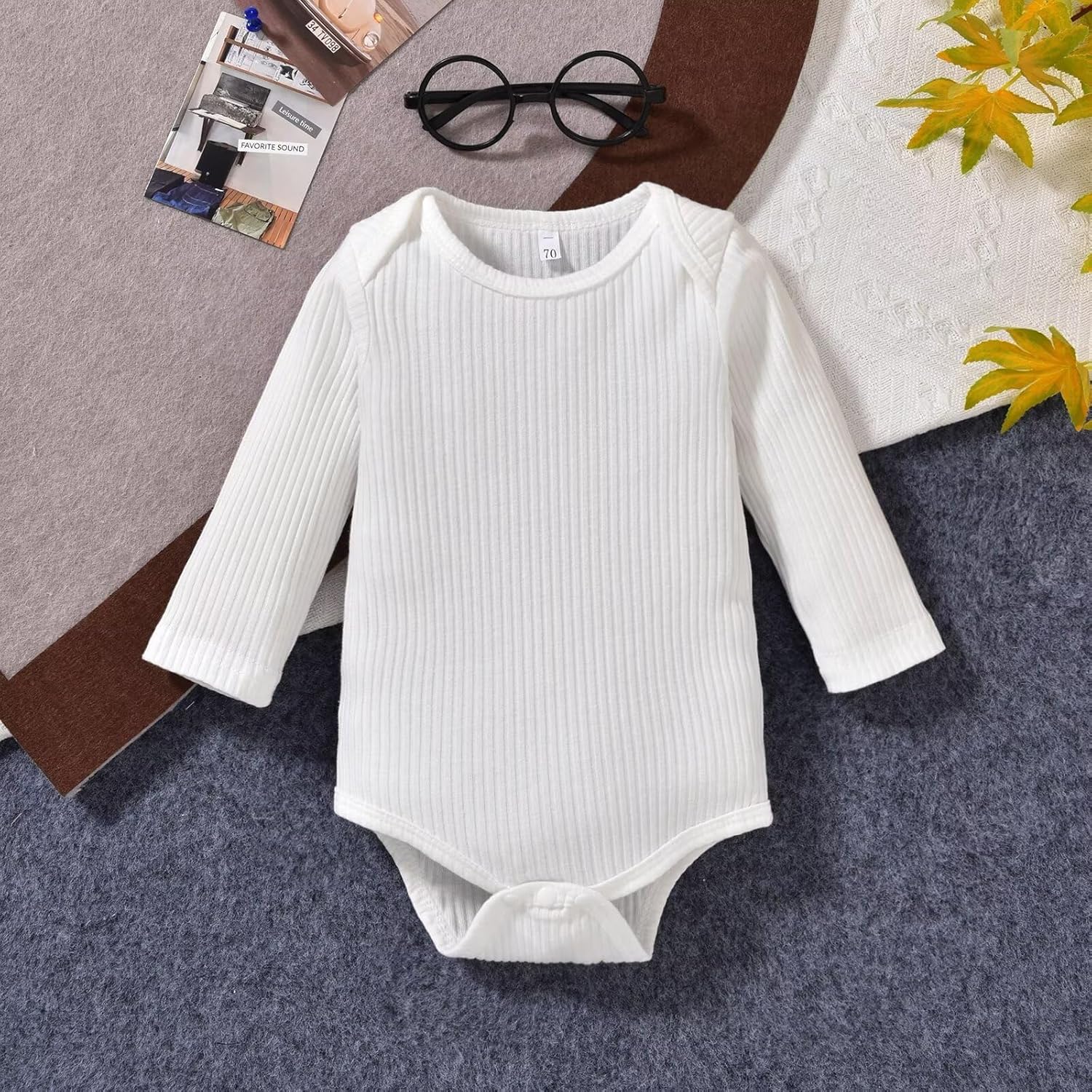 Unutiylo Toddler Boys Romper Set