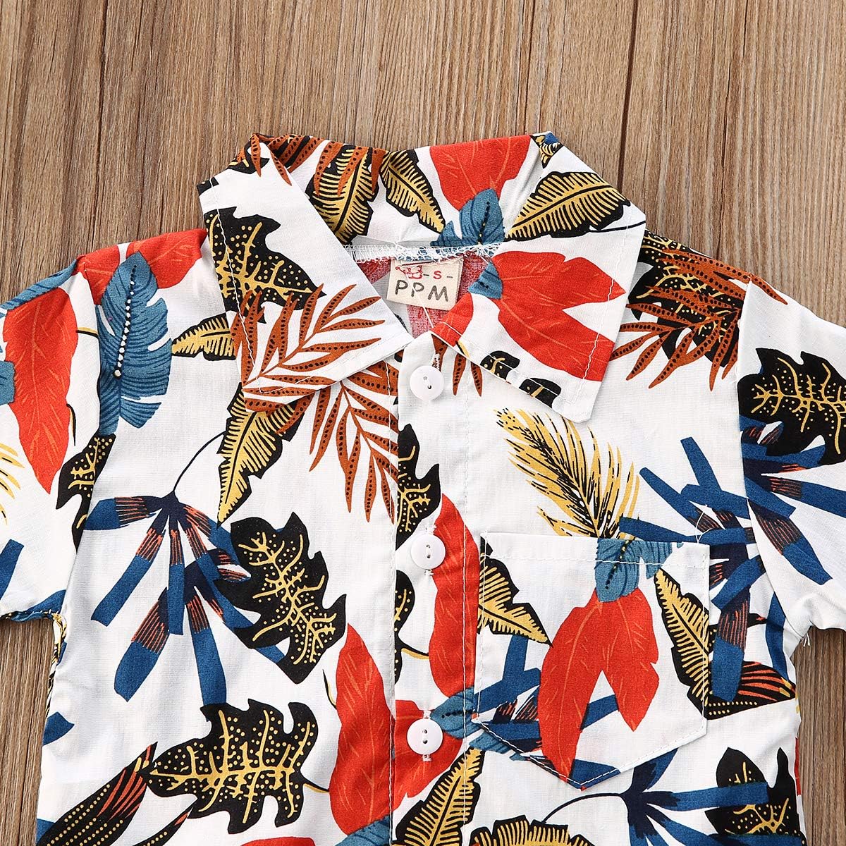 Little Hawaiian Shorts Qiylii Summer Toddler Boys Outfit
