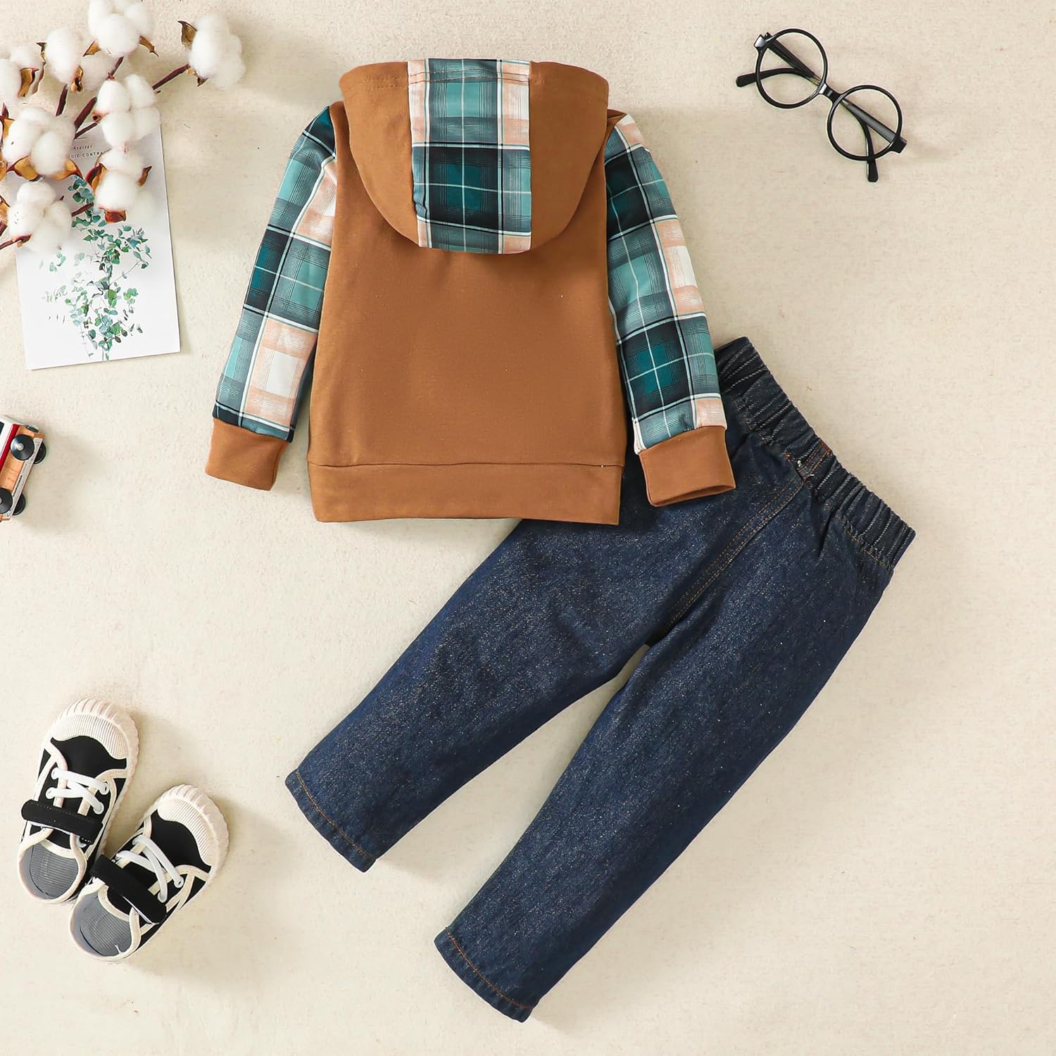 Saeaby Boys Cool Winter Outfit Set