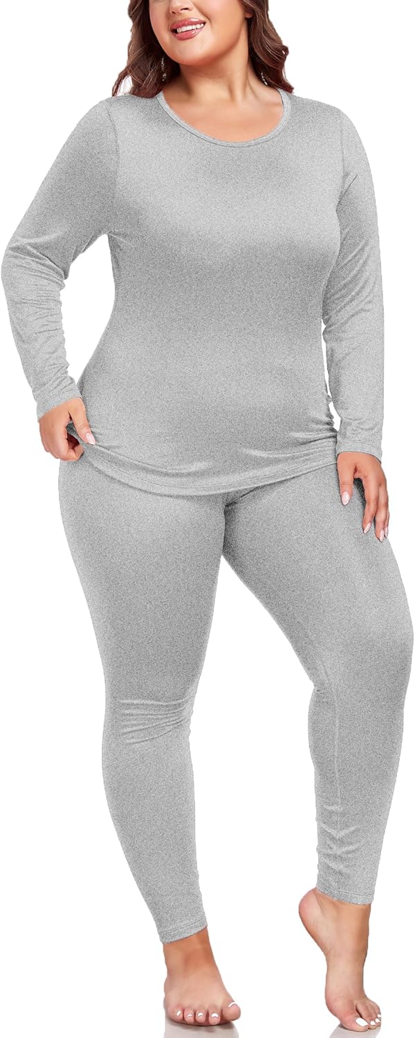 Womens Plus Size Thermal Set XL-5XL