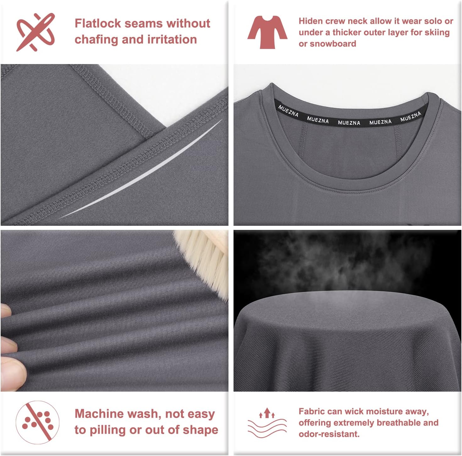 Sleek Thermal Set for Skiing Style