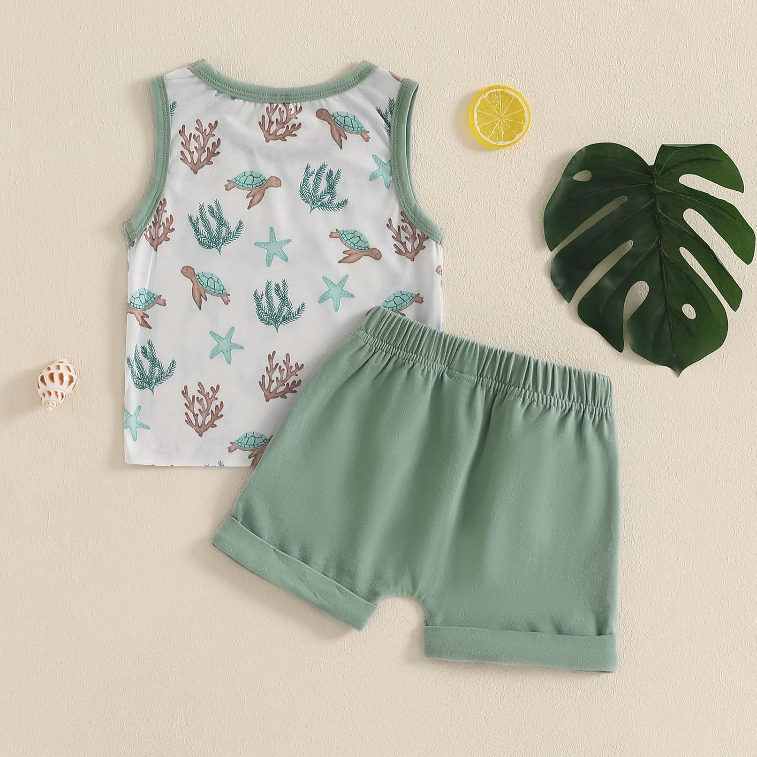 Meiweileya Baby Boy Summer Outfit Set