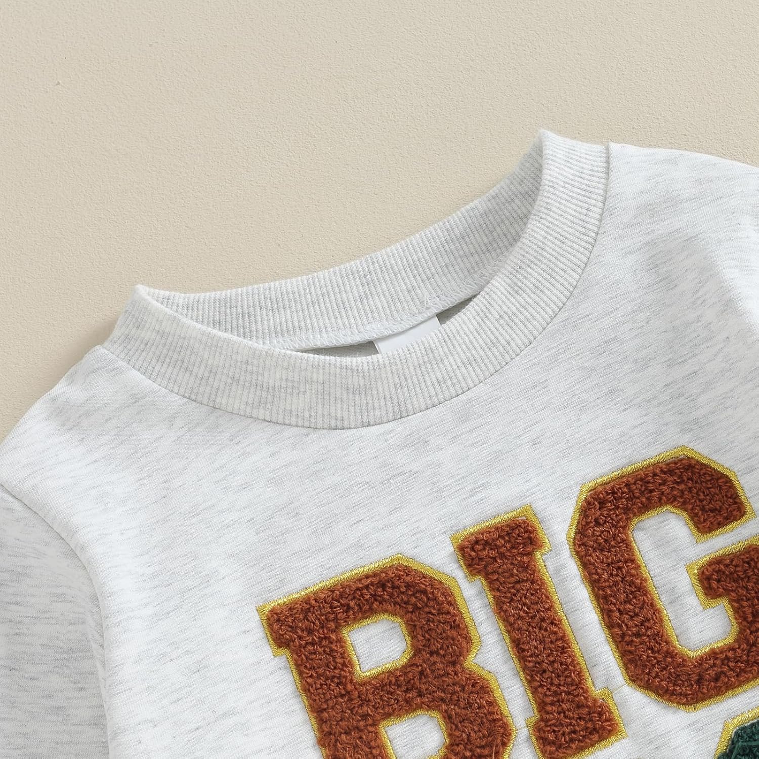 Big Brother Little Brother Matching Outfit Toddler Baby Boys Long Sleeve Sweater