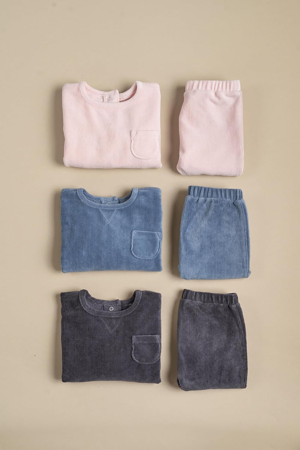 Cozy Baby Set Modern Moments Velour