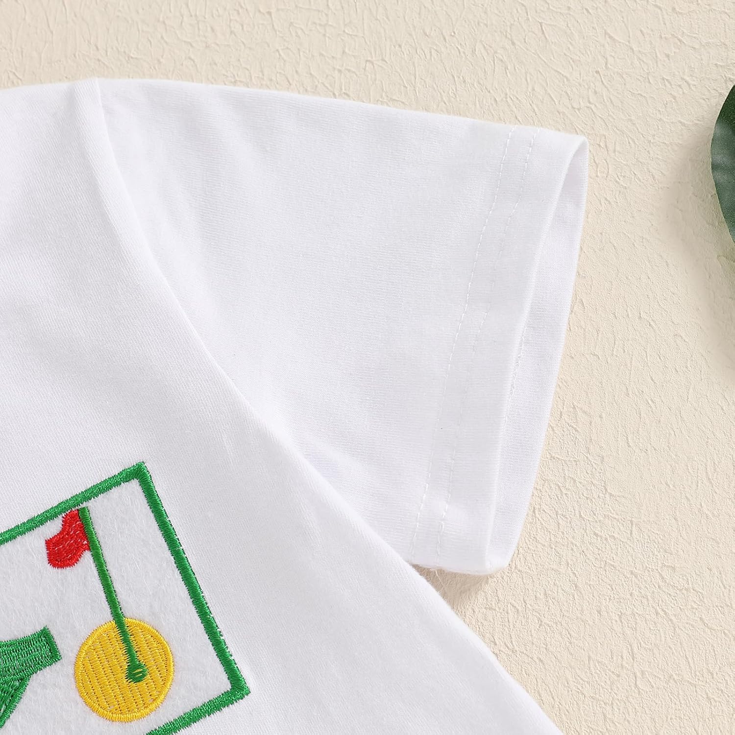 Golf Shorts Set Boys Girls Summer Embroidery - Licupiee