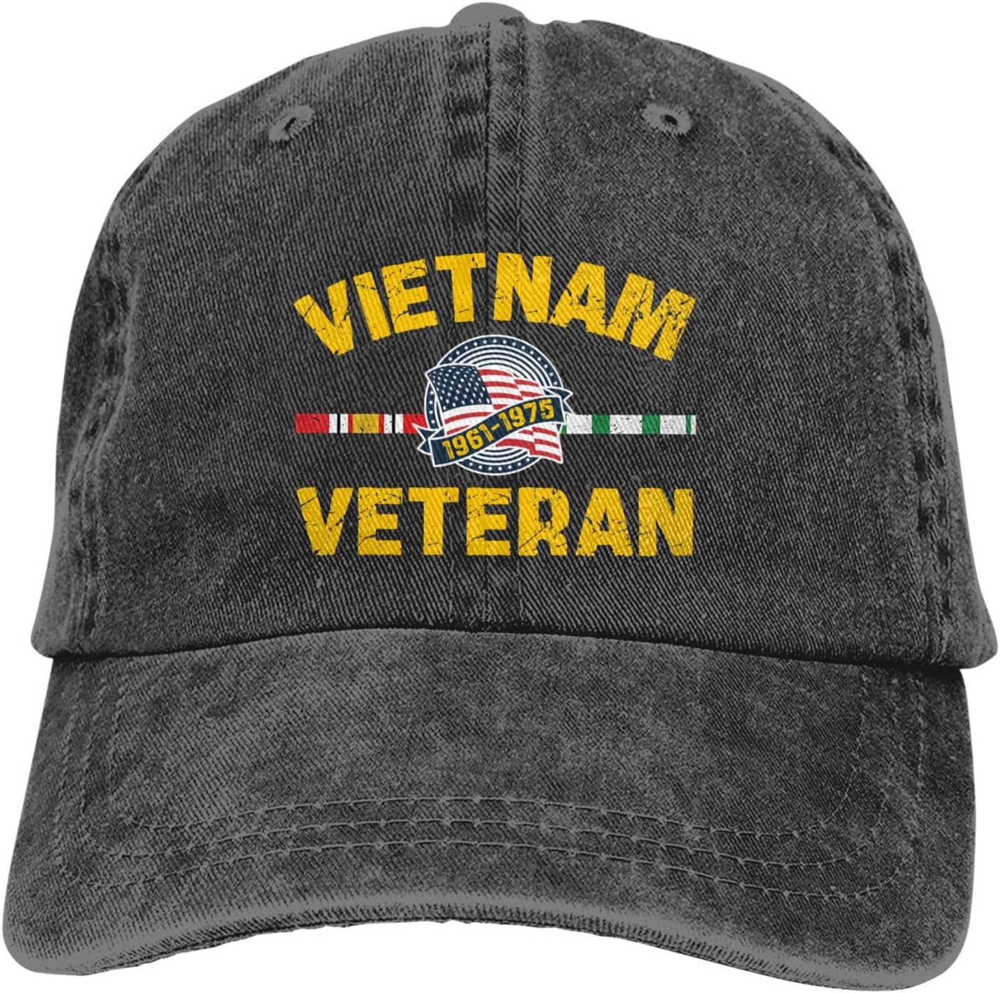 1961-1975 Vietnam Veteran USA Flag Freedom Dayfighter Hat Premium