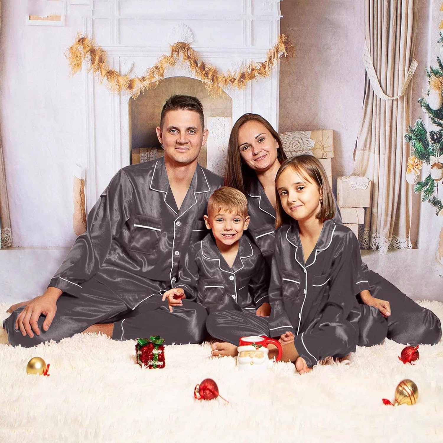 Matching Christmas Pajamas for Family Fun