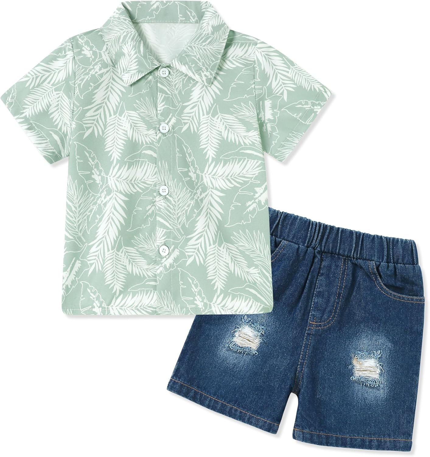 CocoRARA Toddler Boys Beach Set
