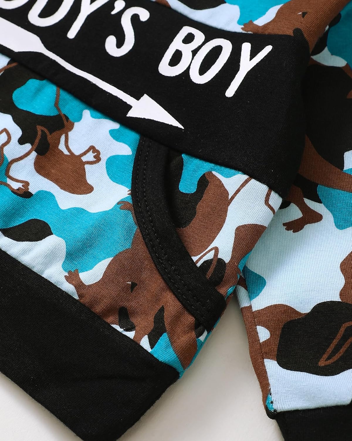 Camouflage Long Sleeve Baby Set for Boys