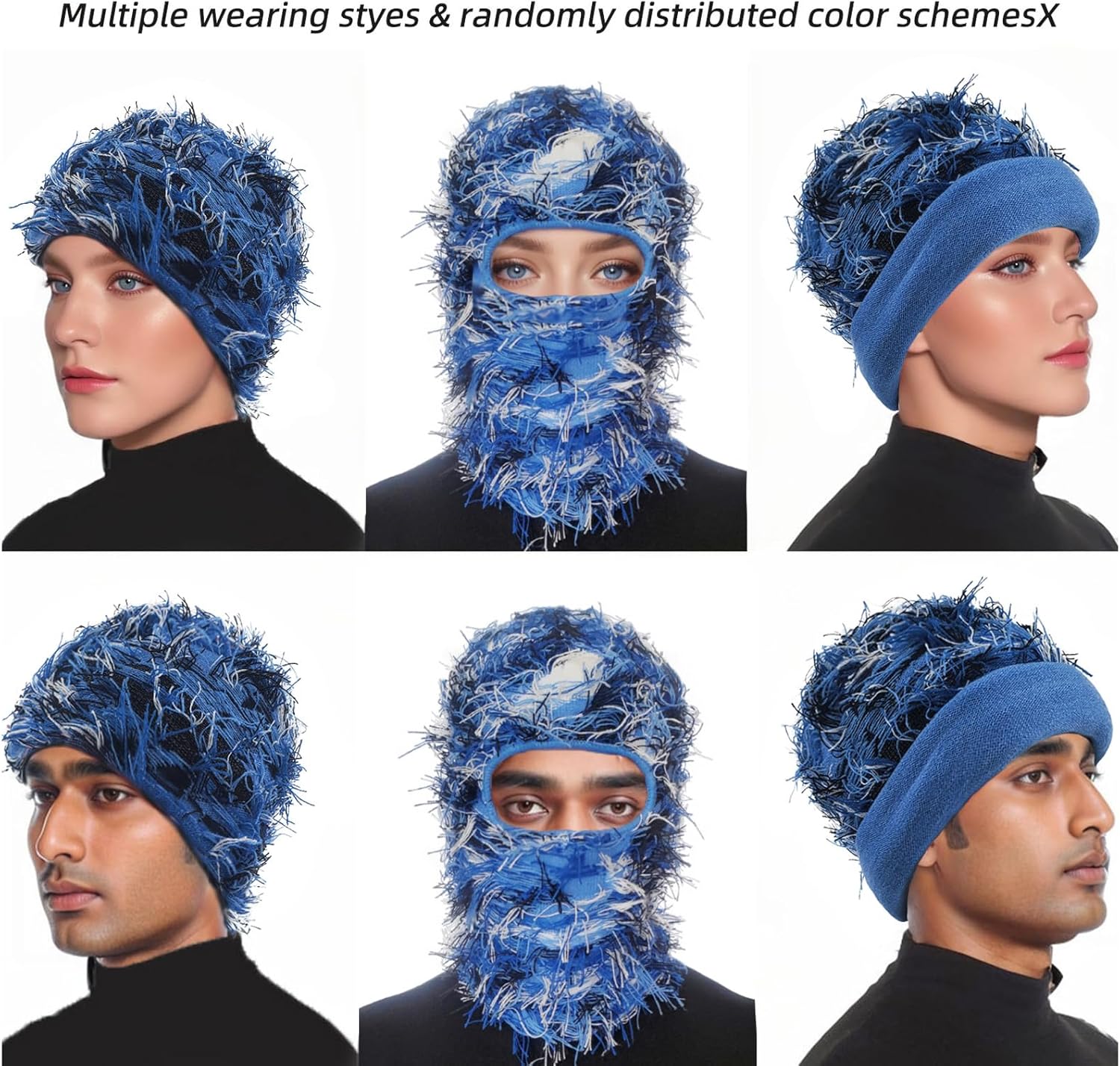 Stylish Durable Balaclava Ski Mask for MenWomen Full Face Face Protection
