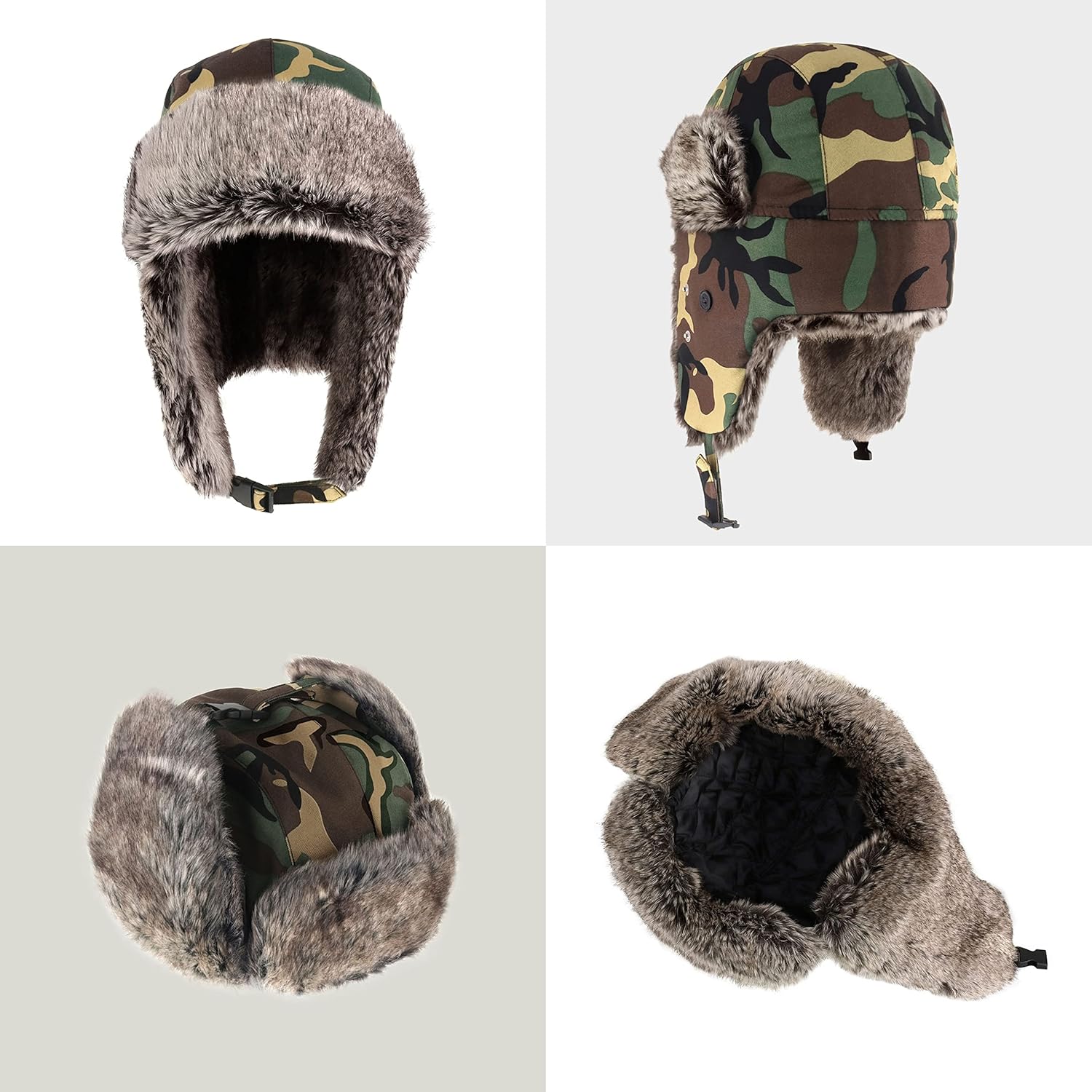 CHOKLIDS WaterproofWinter Trappers Ushanka Hat Gift