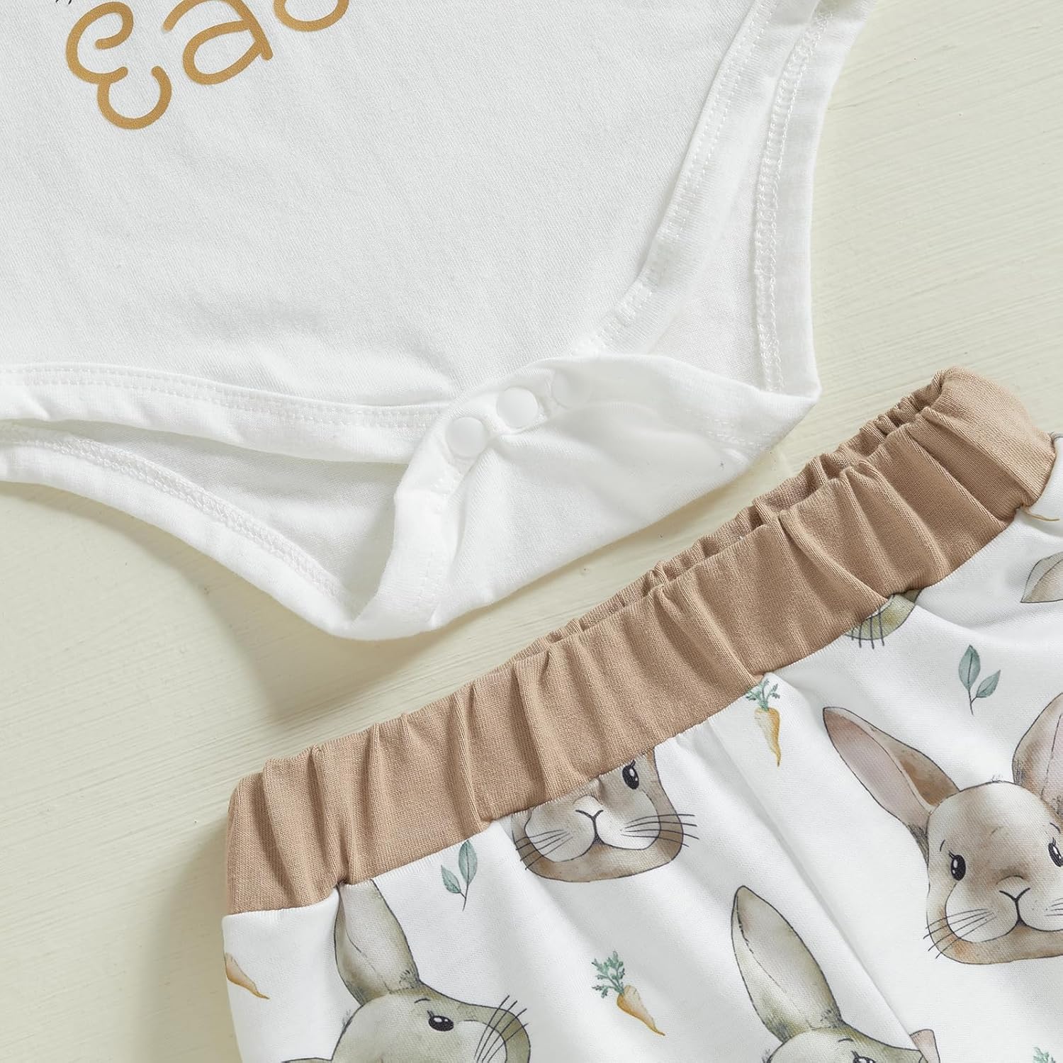 Newborn Baby Boy Girl Easter 3-Piece Outfits Set