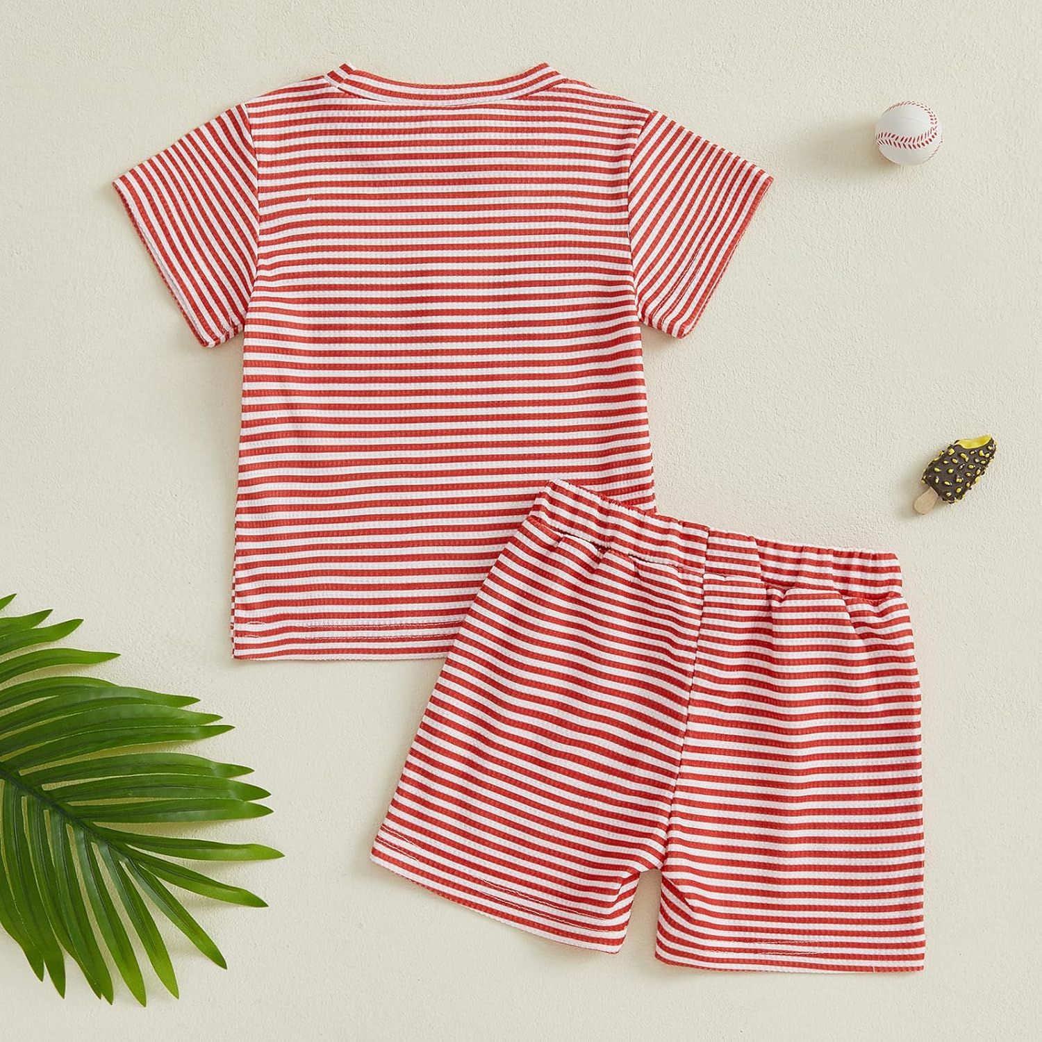 DSOKUHIB Toddler Baseball Outfit for Boys and Girls