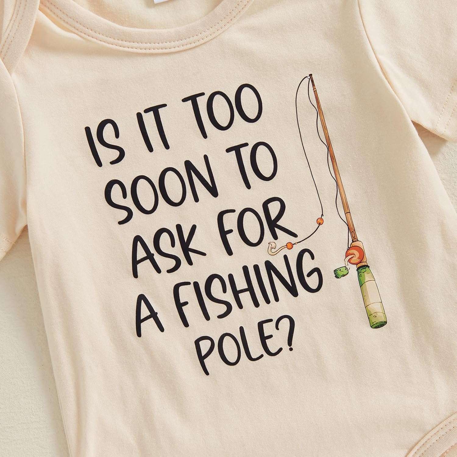 Scloutarry Newborn Fishing Romper Set