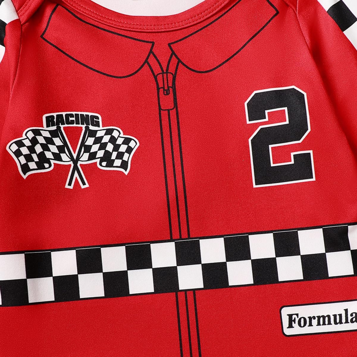 2nd Birthday Race Car Driver Outfit for Baby Boys