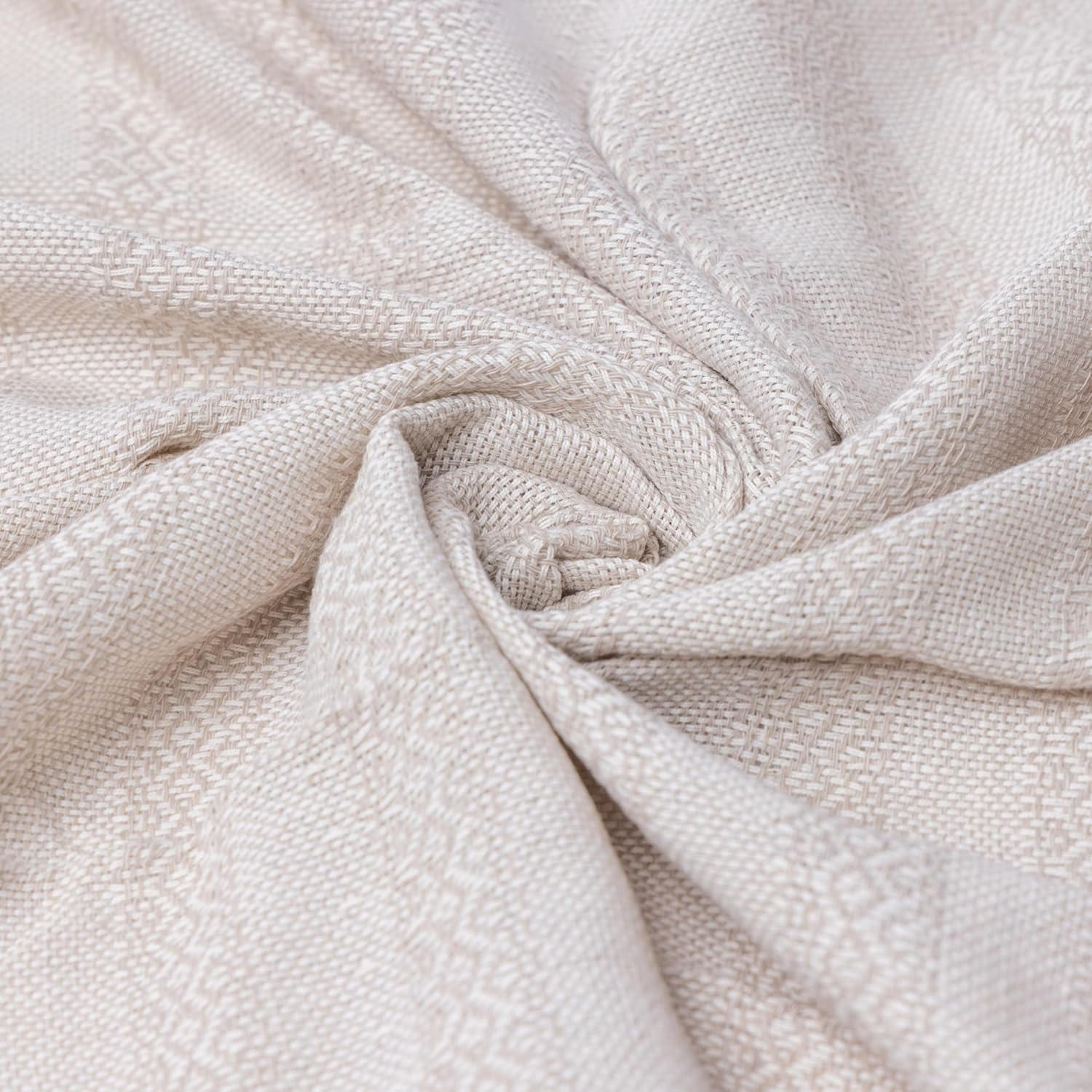 Mexican Rebozo Scarf Oatmeal Baby Trapoz