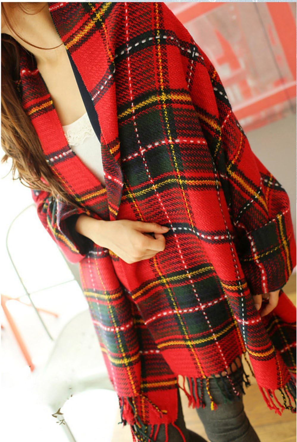 Stunning Long Shawl Womens Fashion