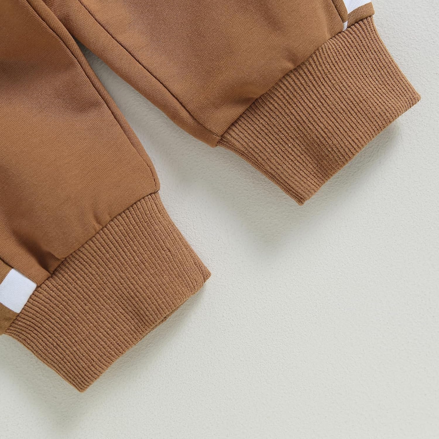 Cutie Toddler Boy Fall Outfit Soft Elastic Crewneck Pants Set