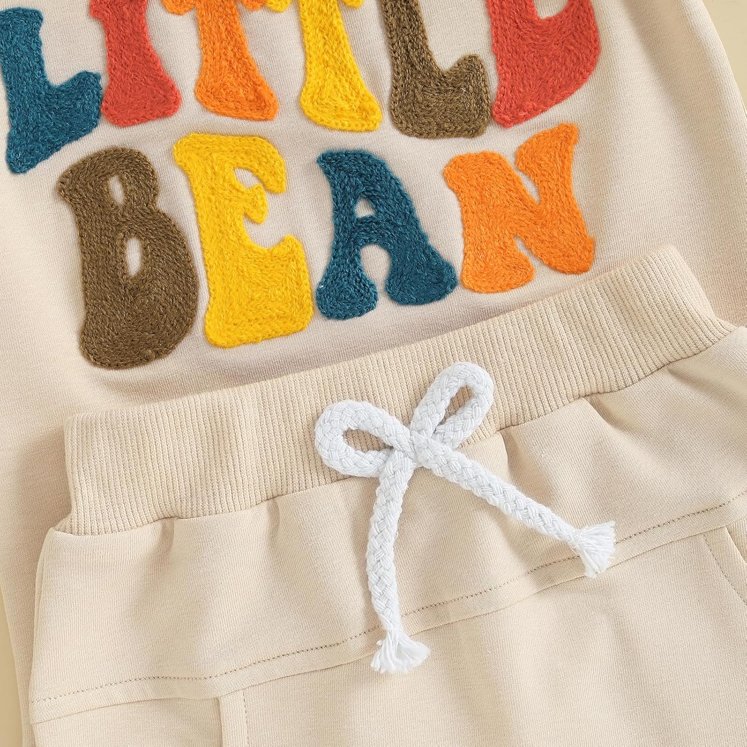 GinEvsal Little Bean Toddler Boy Summer Short Sleeve Outfitted