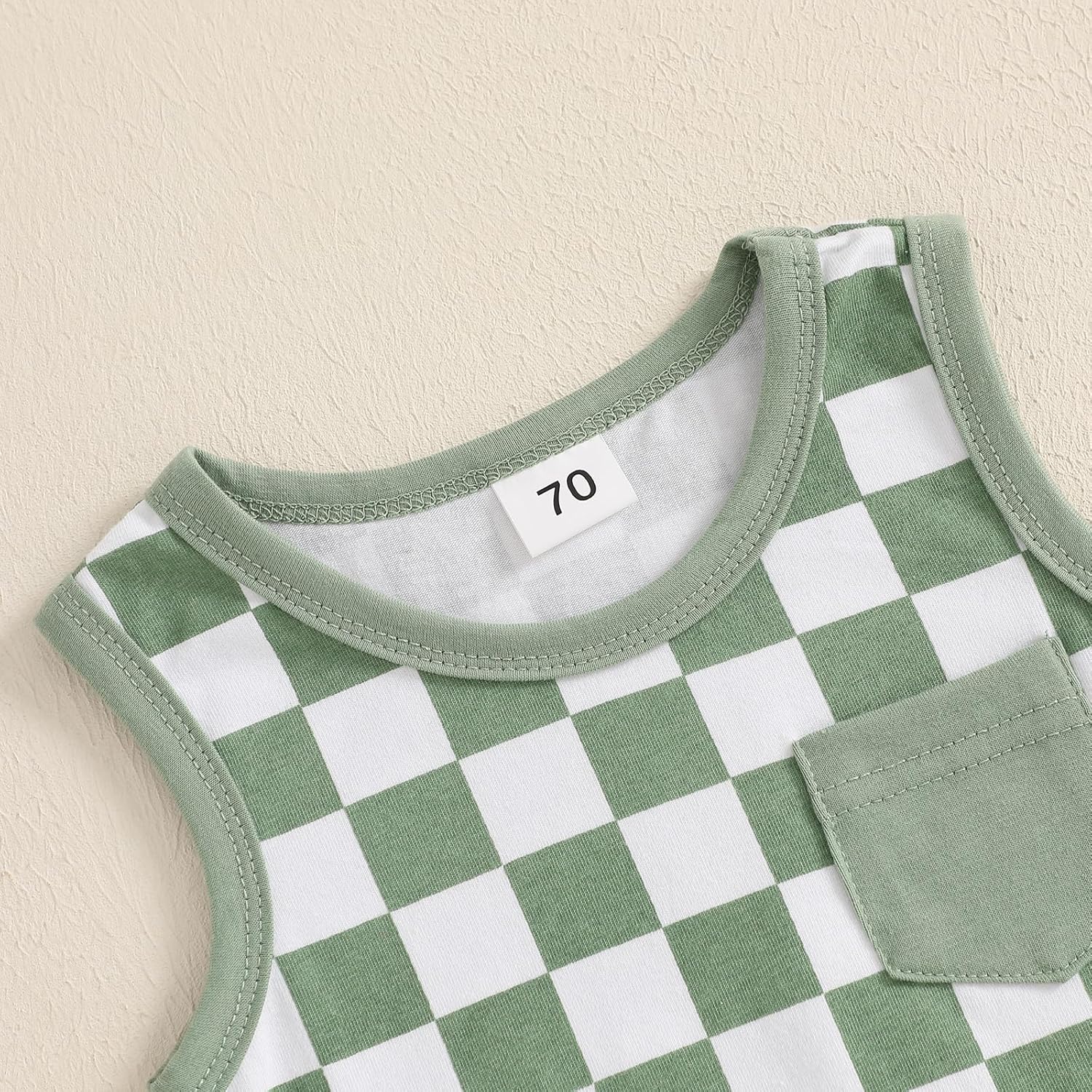 Soft Breathable Baby Boy Summer Set Includes Tank Shorts