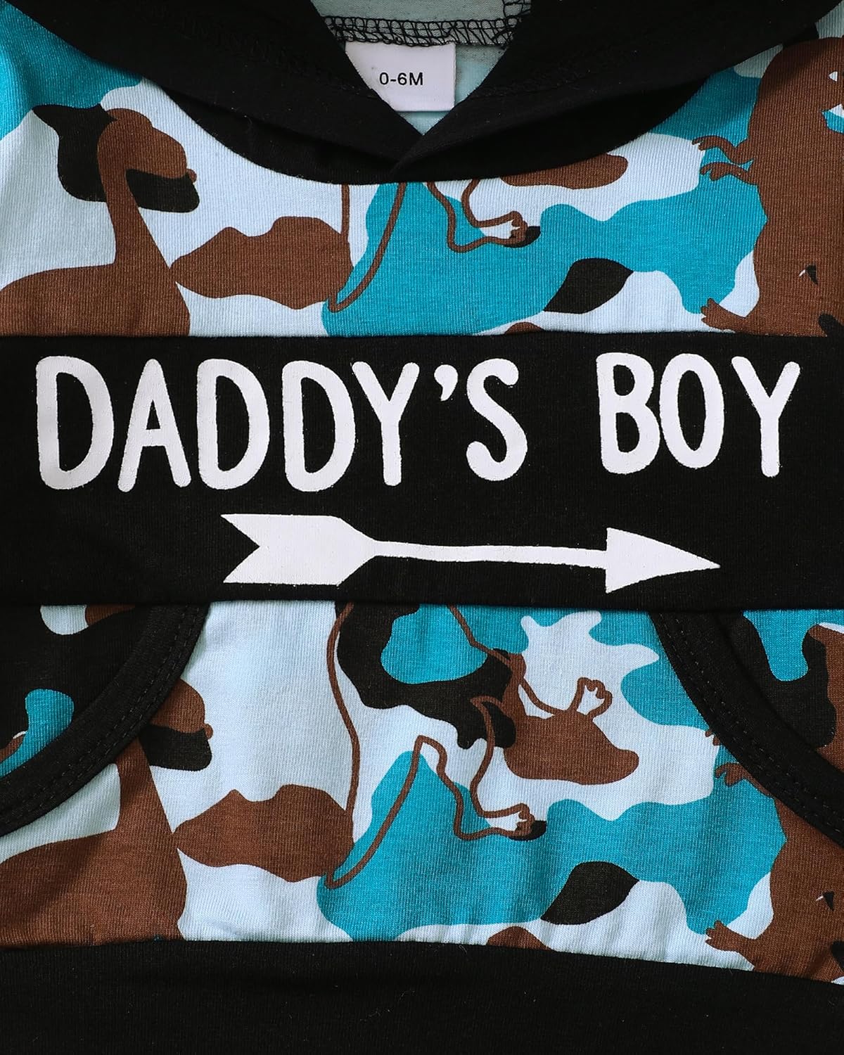 Camouflage Long Sleeve Baby Set for Boys