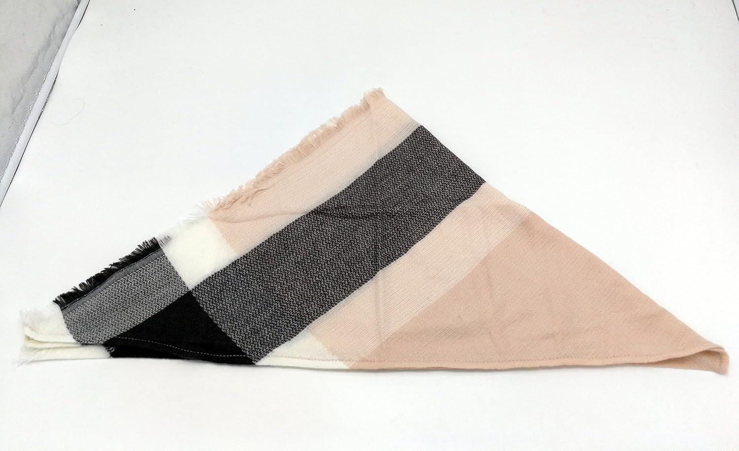Wander Agio Womens Fashionable Temperature-Resistant Shawl Plaid Print Comfortable Winter Wear