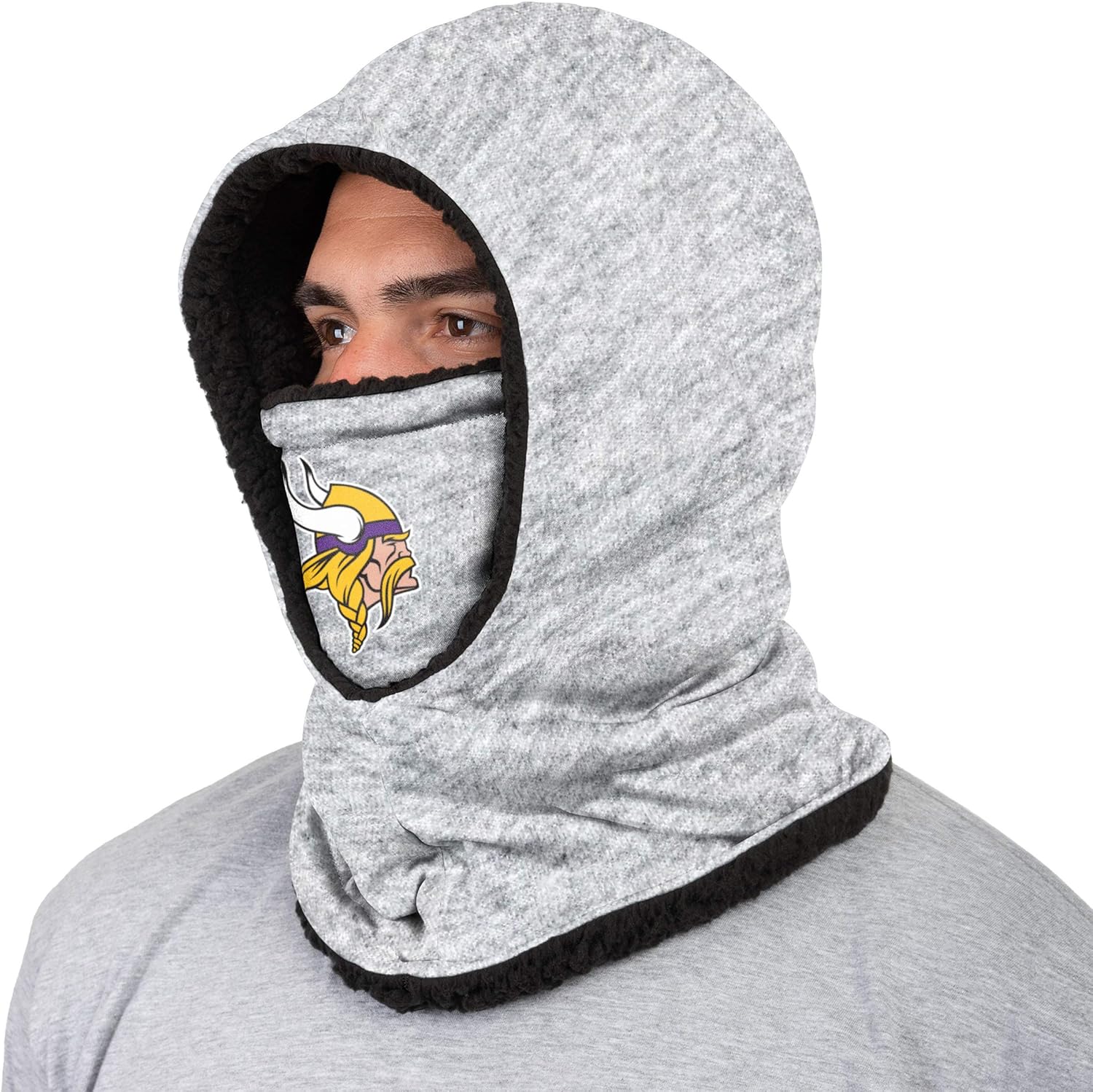 FOCO NFL Team Logo Hoodie Face Cover