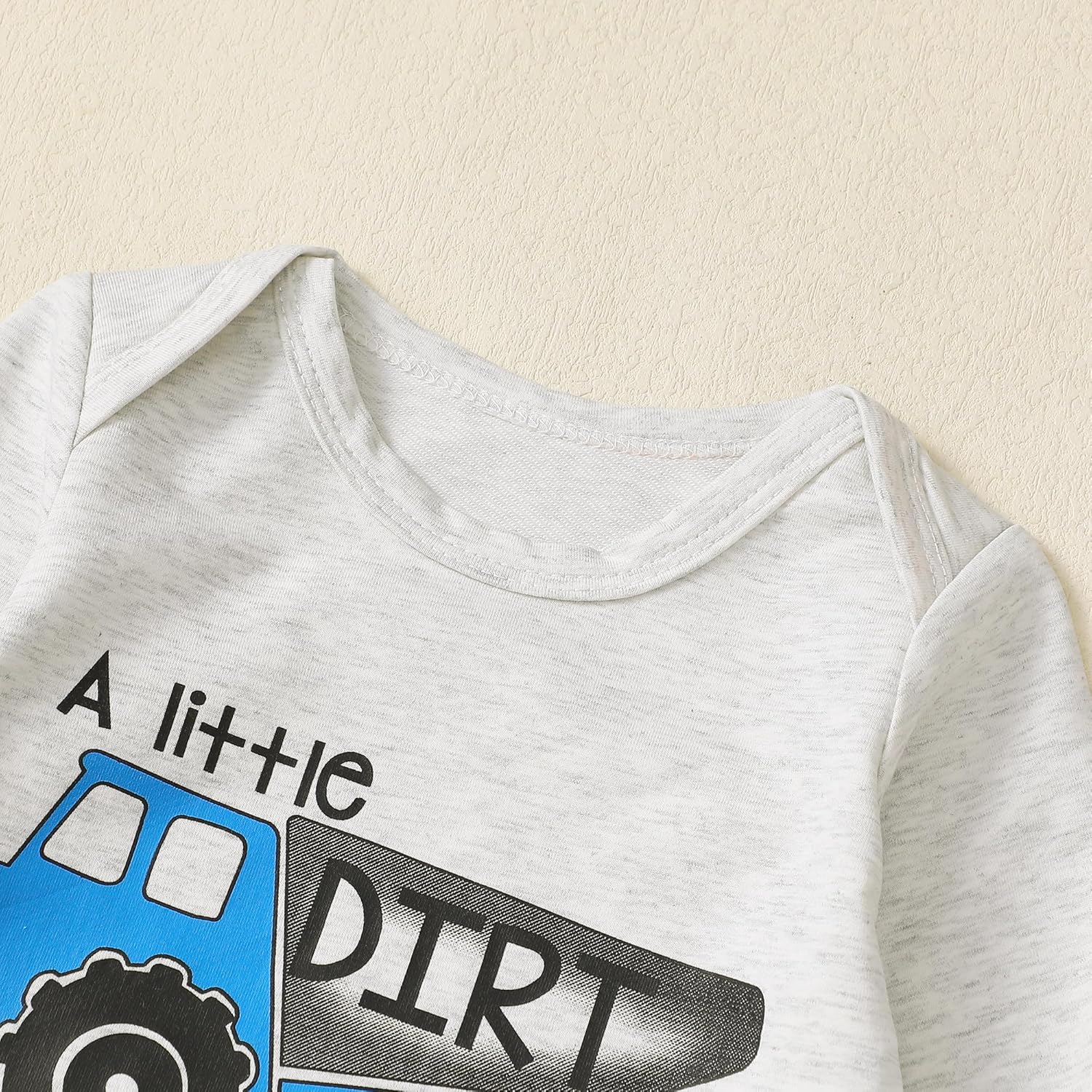 Winter Baby Clothes Set with Tractor Hat More