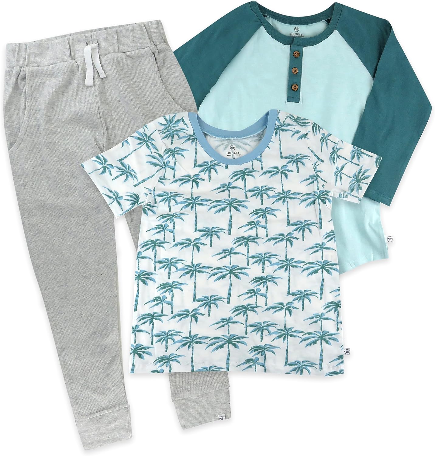 HonestBaby Playwear 5T Organic Cotton Set for Boys