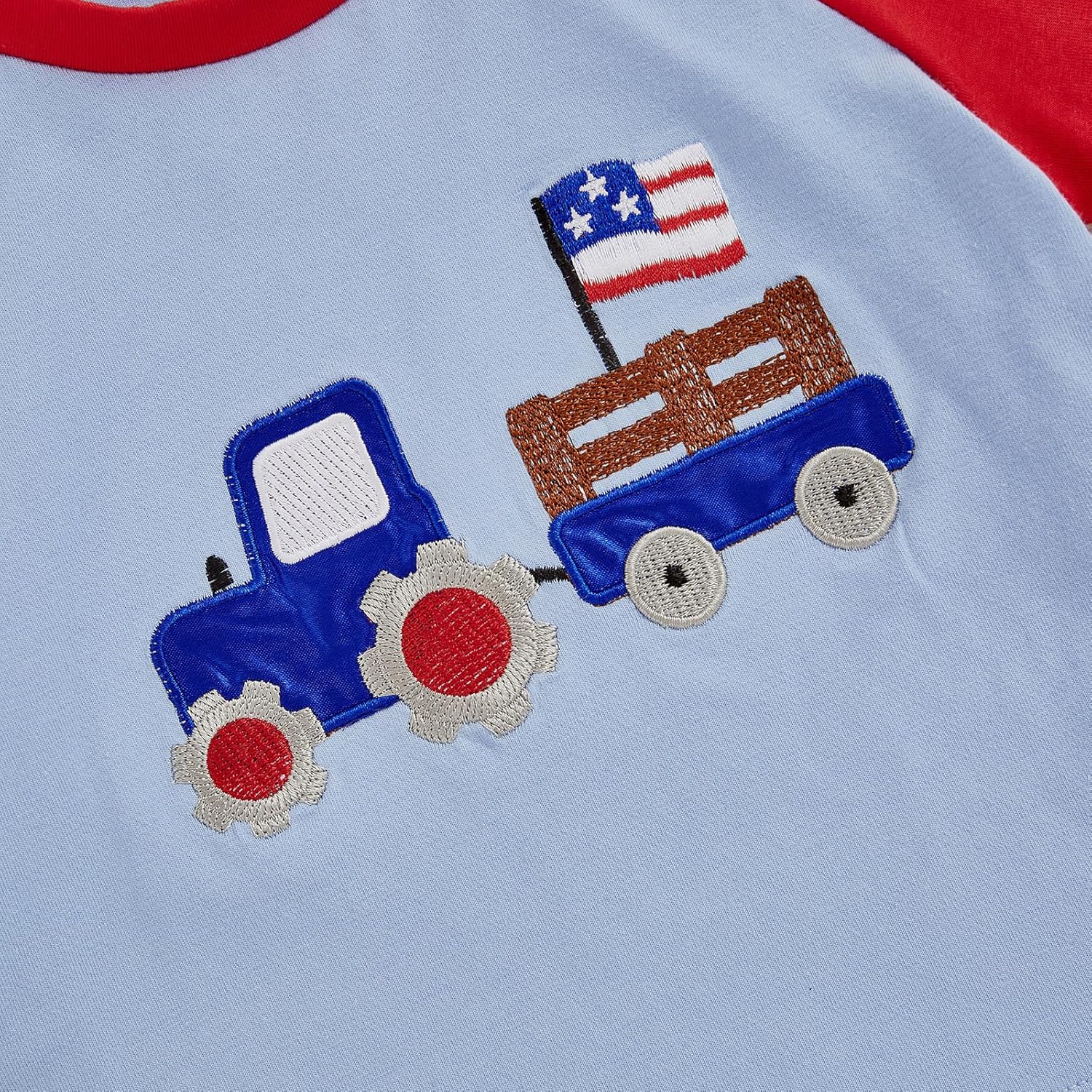 4th of July Patriotic Toddler Set - Comfort Style