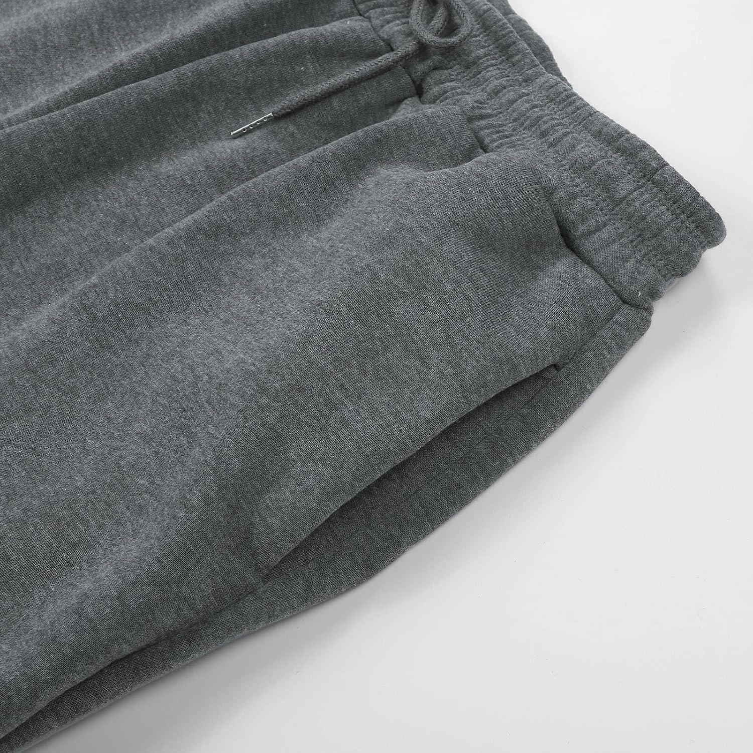 High Waisted Womens Cotton Joggers with Pockets