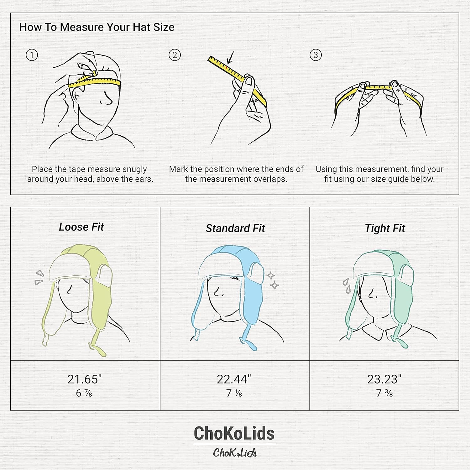 CHOKLIDS WaterproofWinter Trappers Ushanka Hat Gift