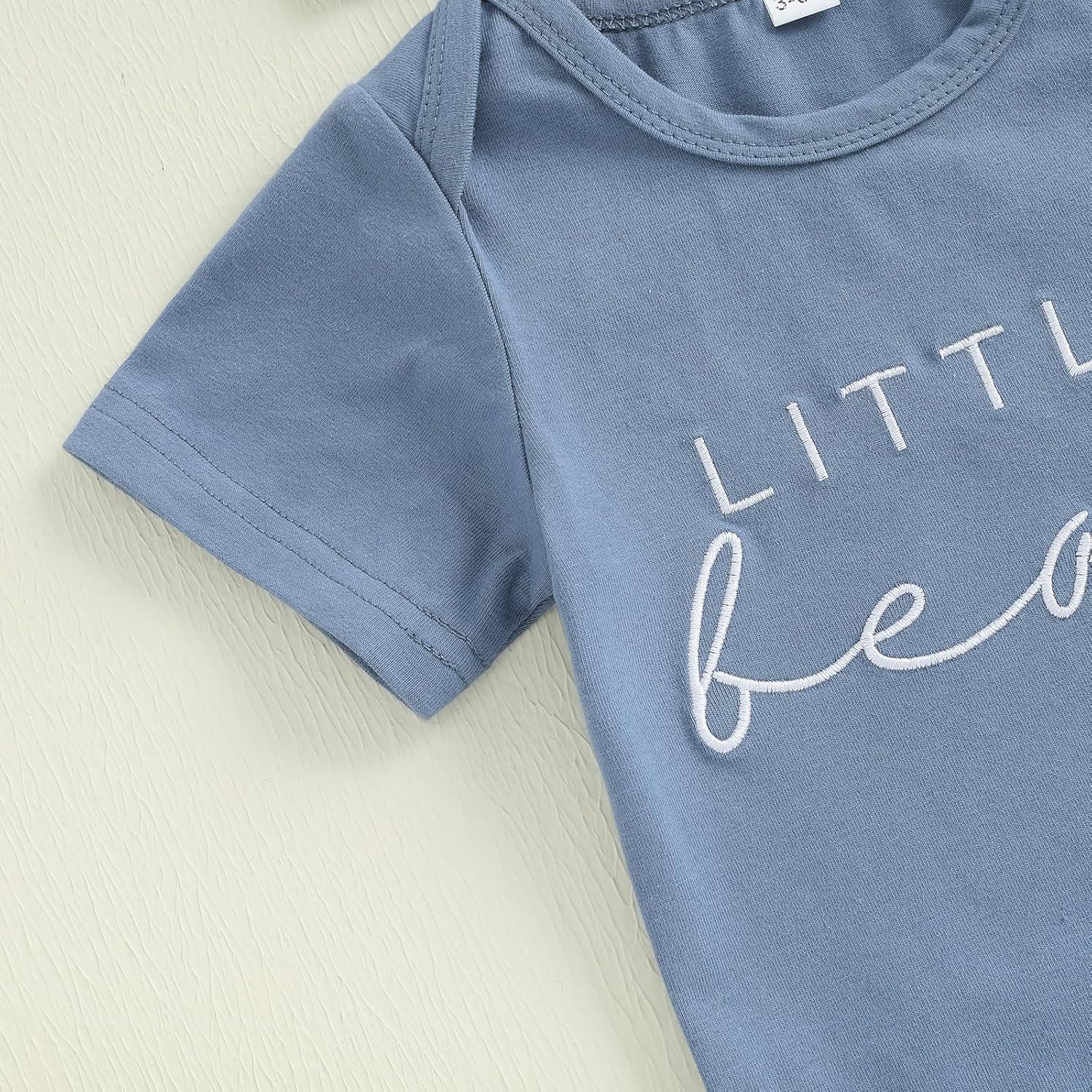 Newborn Boys Little Bean Outfit Set for Summer