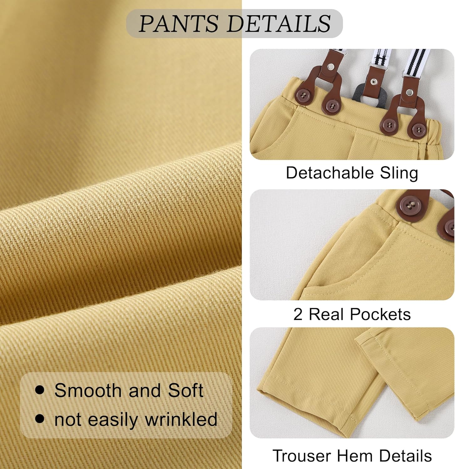 Baby Boy Tuxedo Suits Set