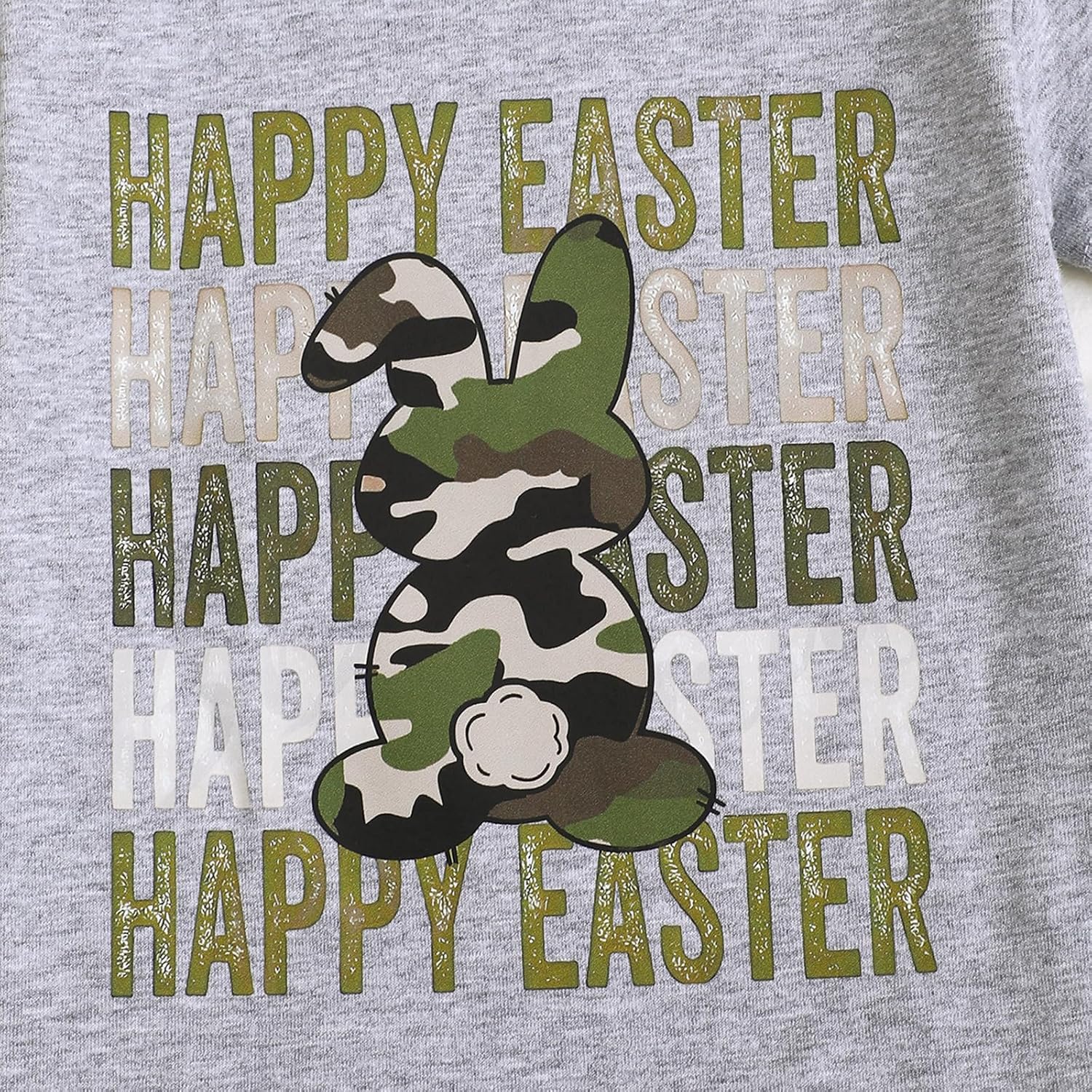 Easter Camouflage Outfit for Boys 3-24 Months